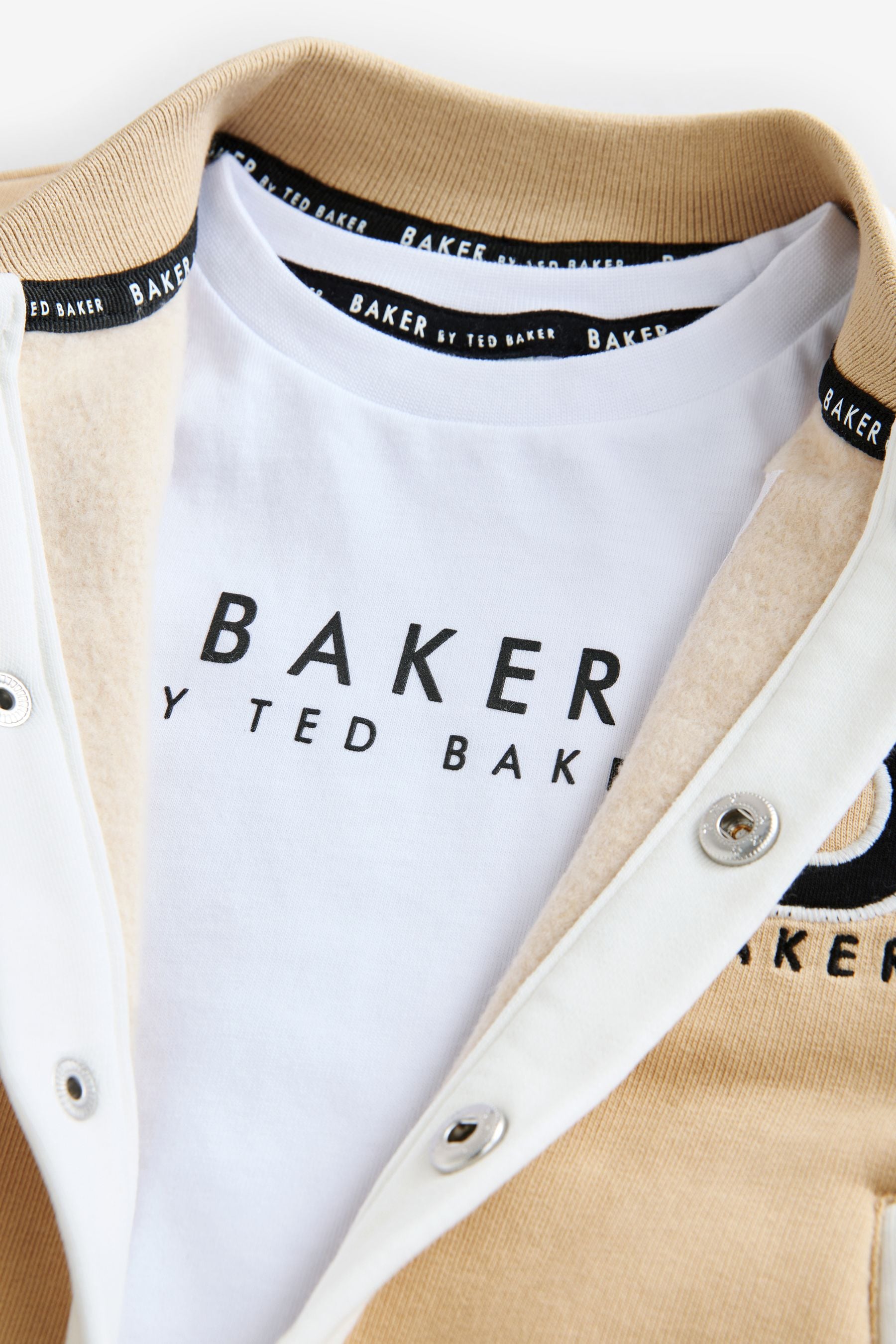 Baker by Ted Baker Neutral Varsity 3 Piece Set