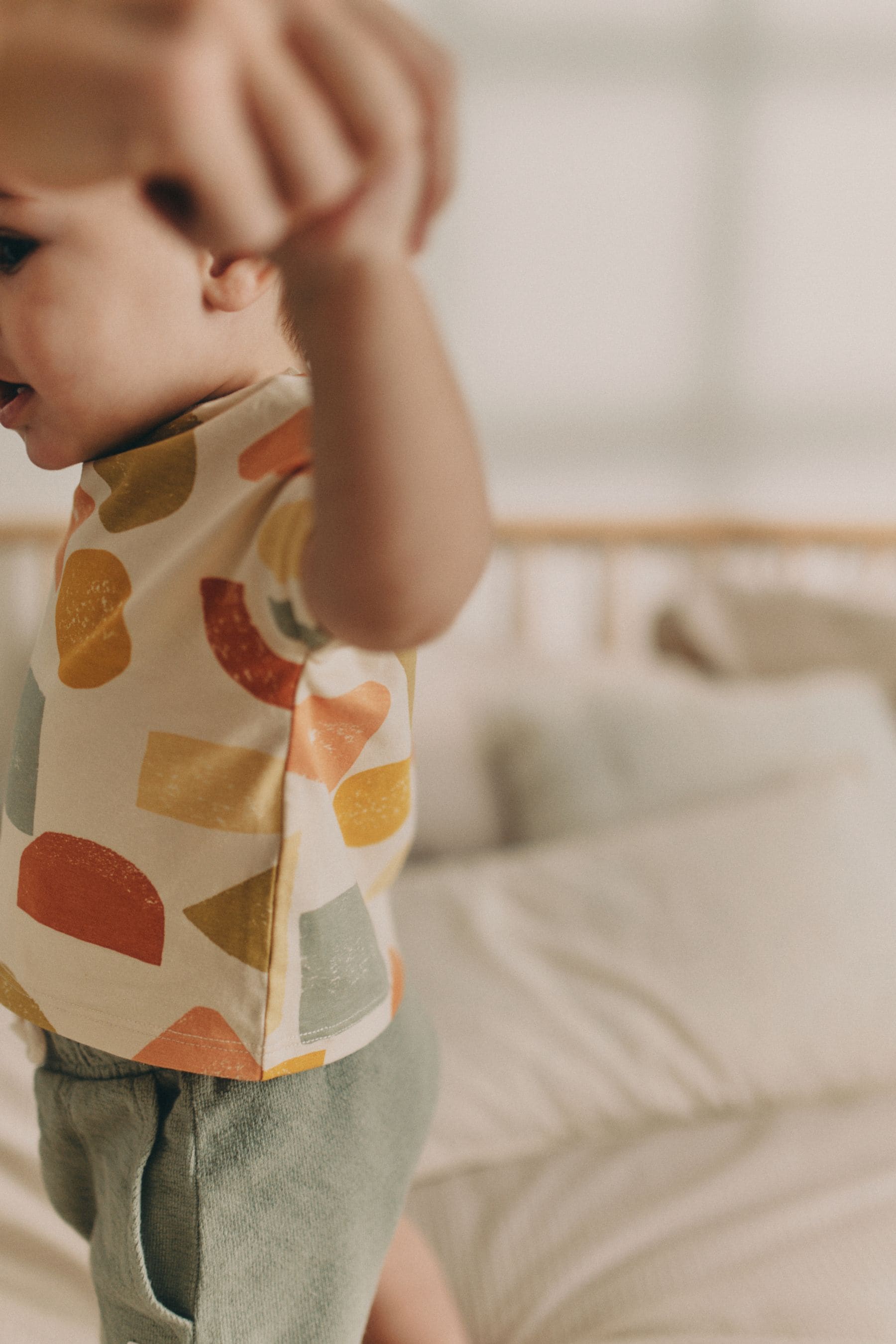 Multi Baby T-Shirt And Shorts 2 Piece Set