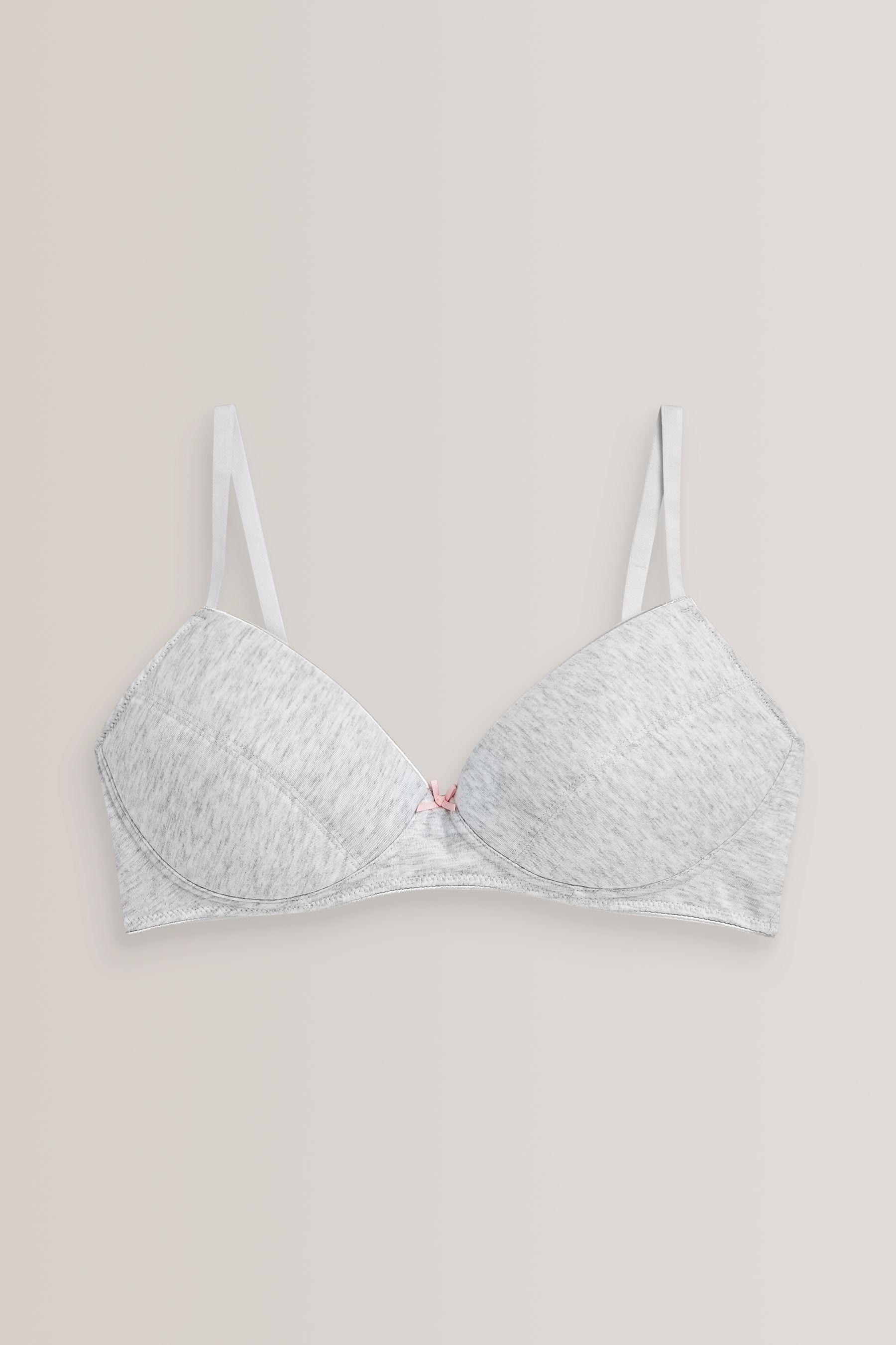 Grey/White 2 Pack First Trainer Bras