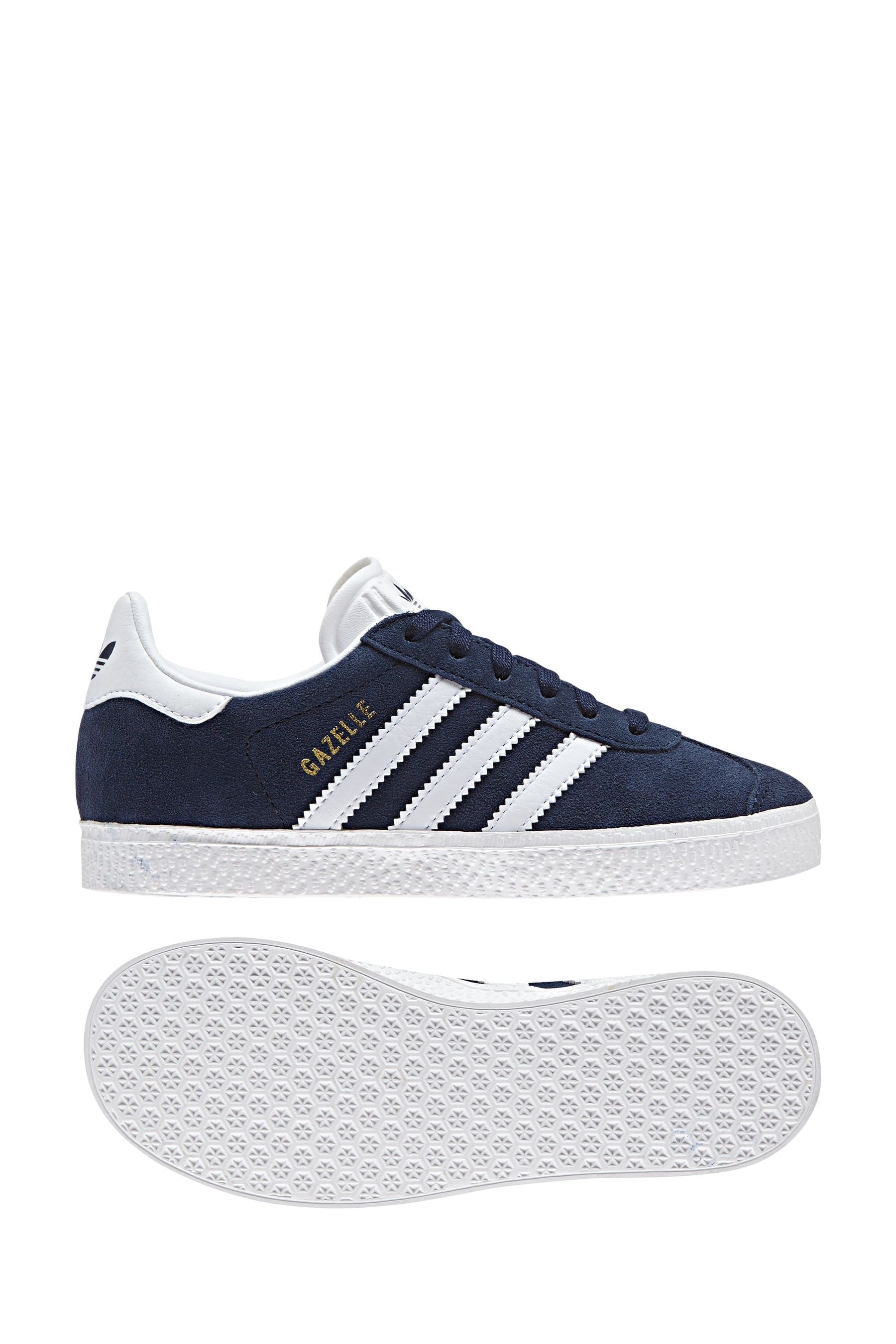 Navy/White adidas Gazelle Shoes