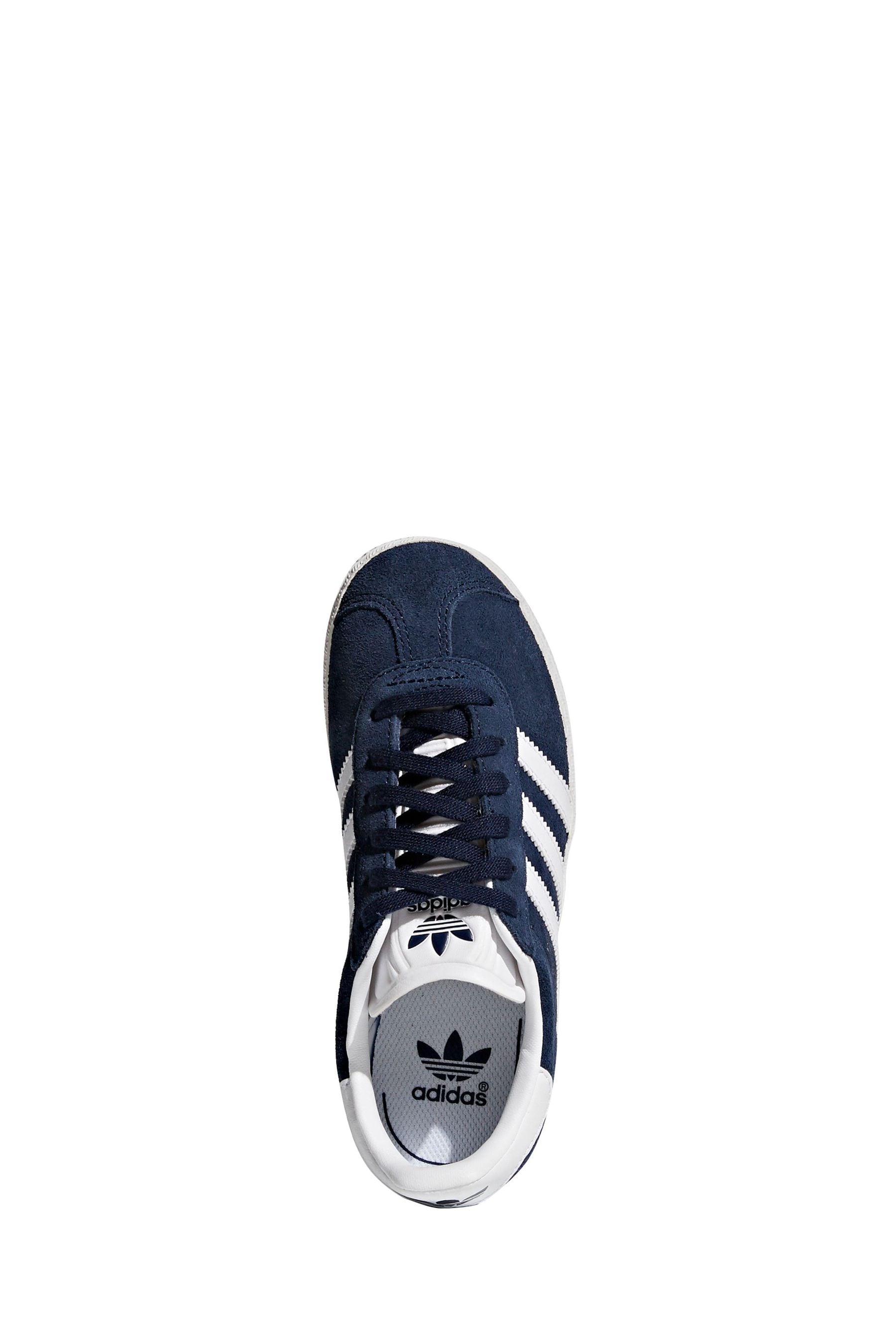 Navy/White adidas Gazelle Shoes