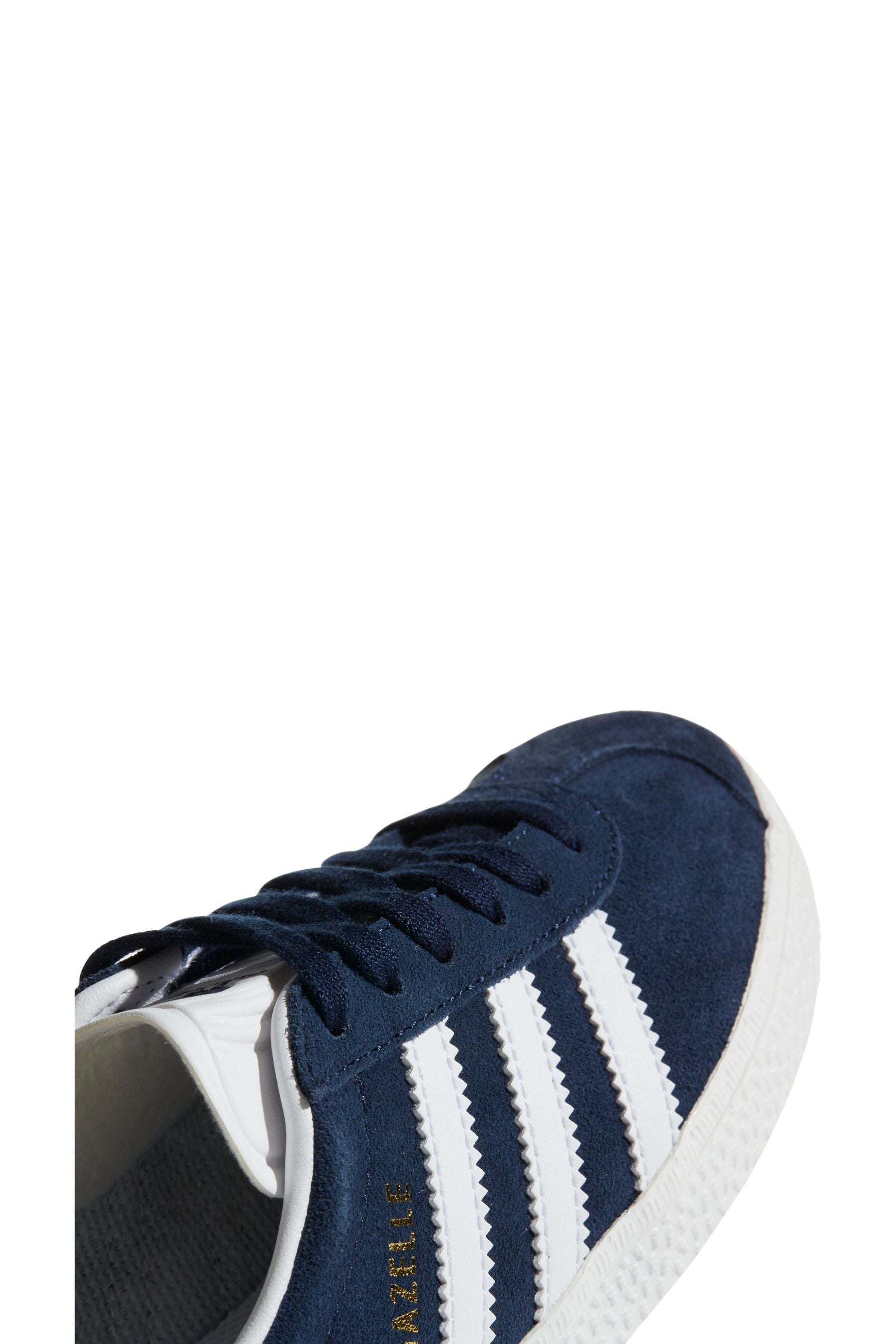 Navy/White adidas Gazelle Shoes