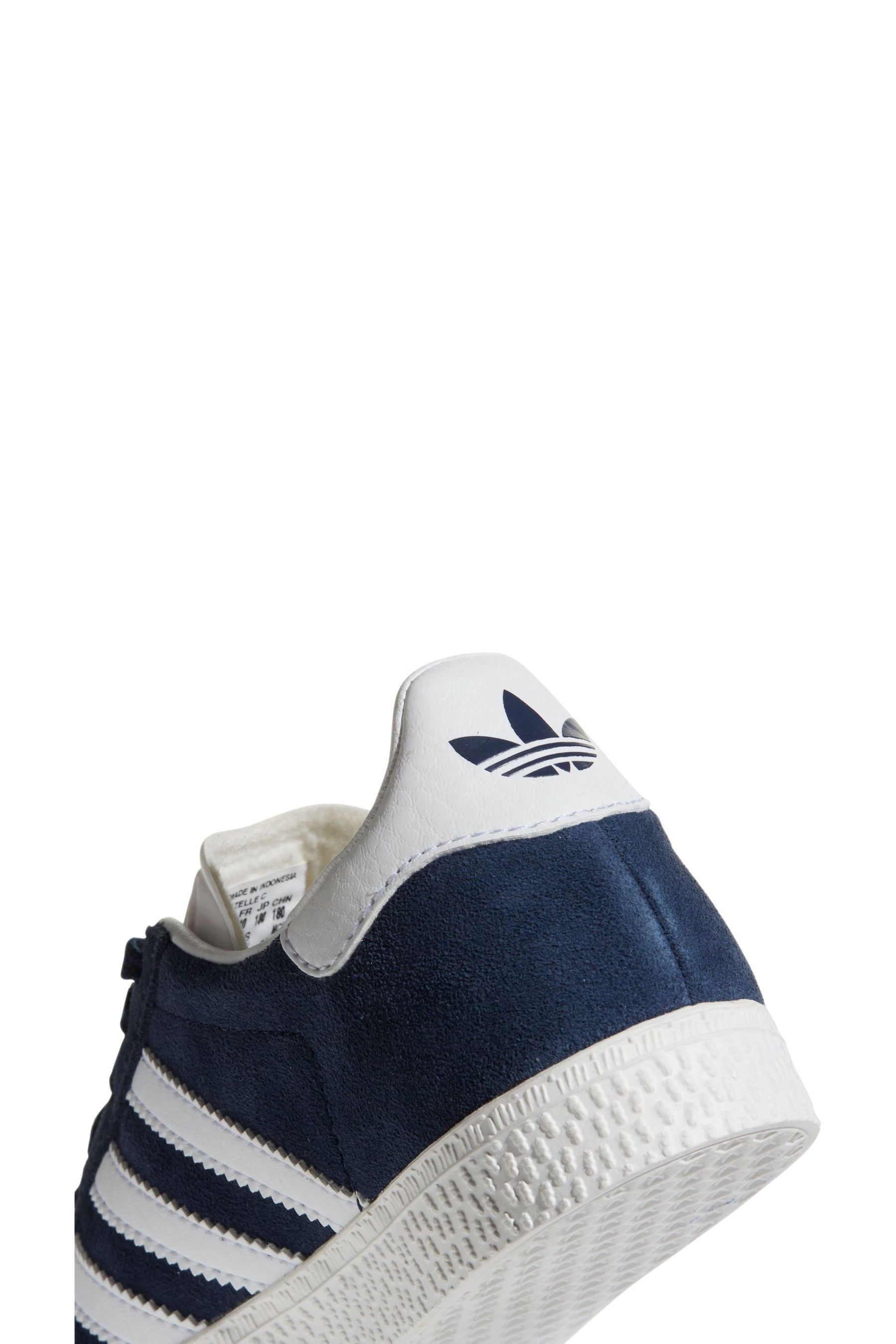 Navy/White adidas Gazelle Shoes