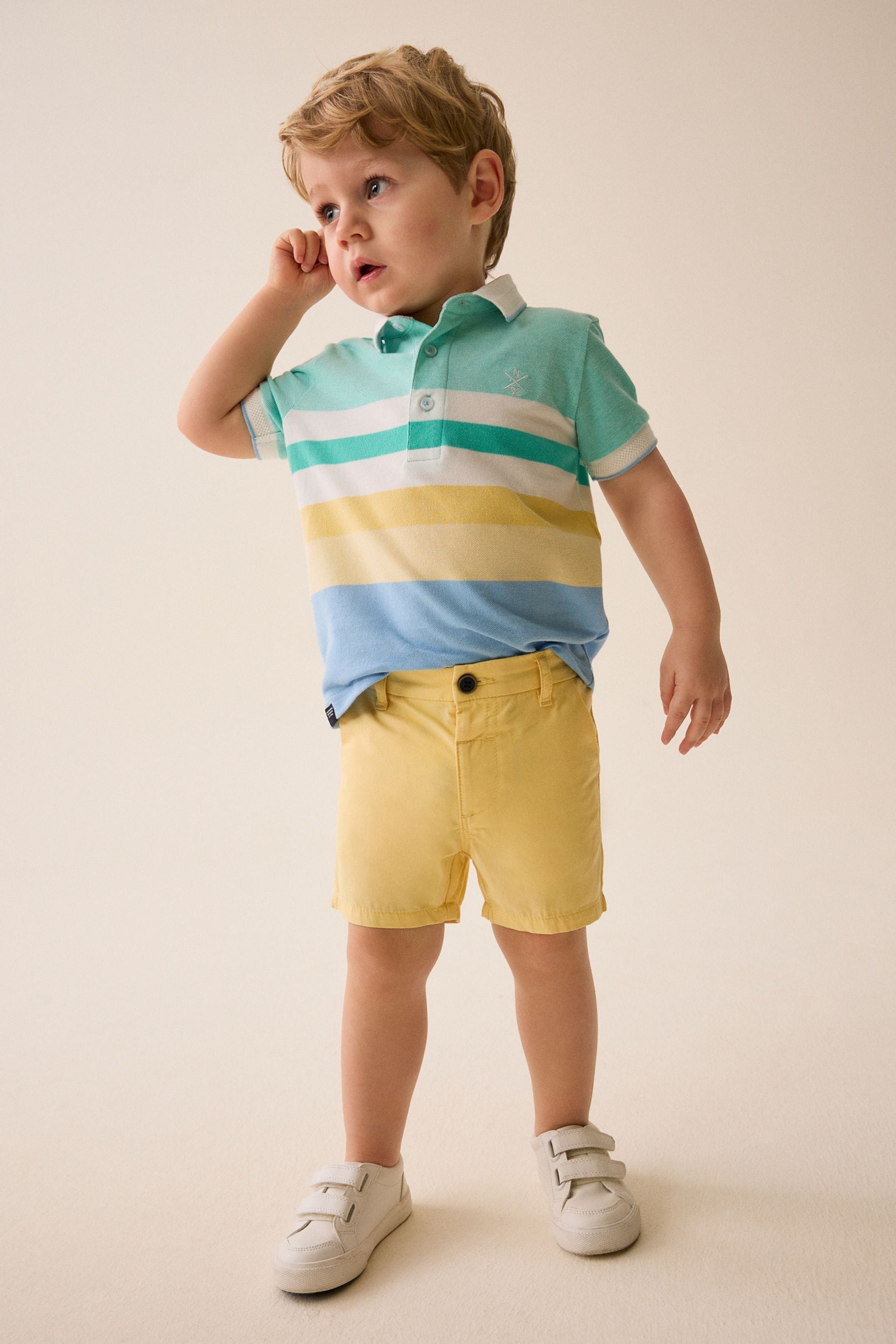 Yellow Chinos Shorts (3mths-7yrs)