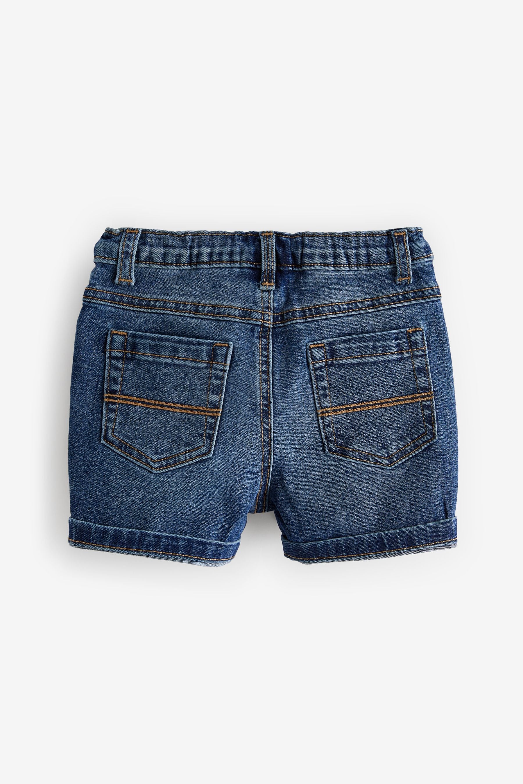 Mid Blue Denim Shorts (3mths-7yrs)