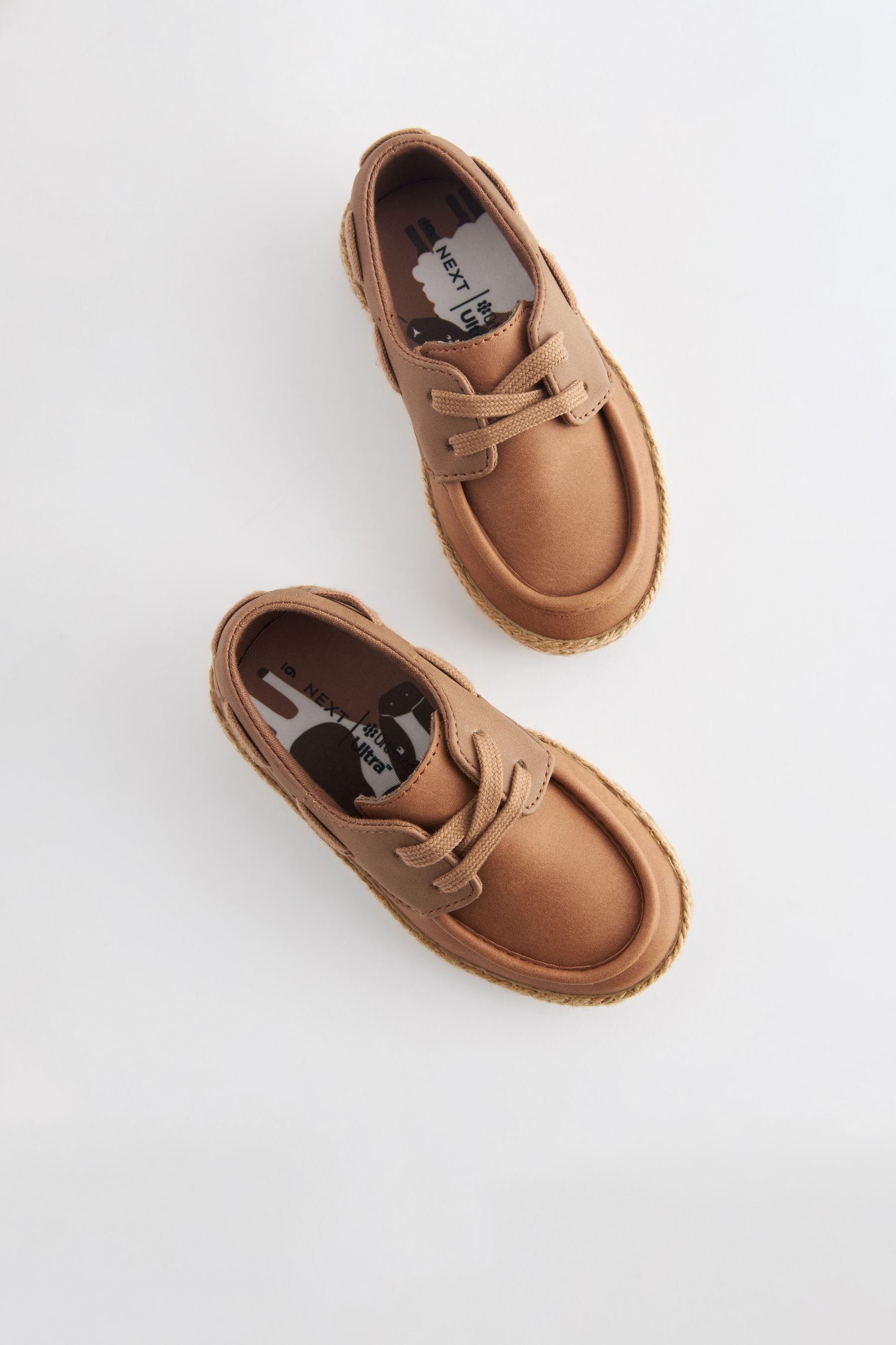 Tan Brown Boat Shoes