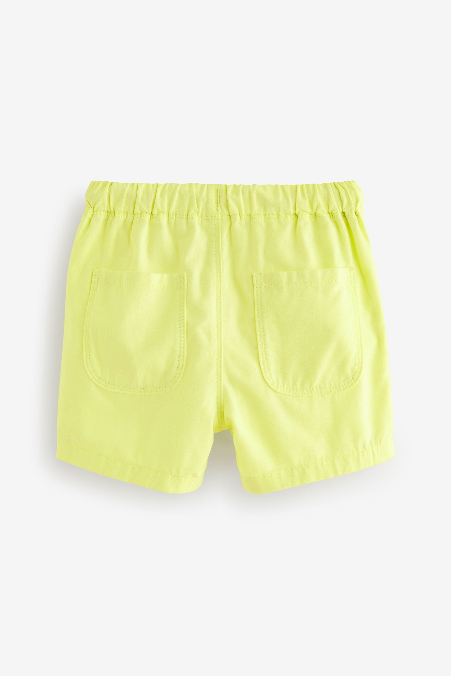 Turqoise/Ecru/Yellow Pull On Shorts 3 Pack (3mths-7yrs)