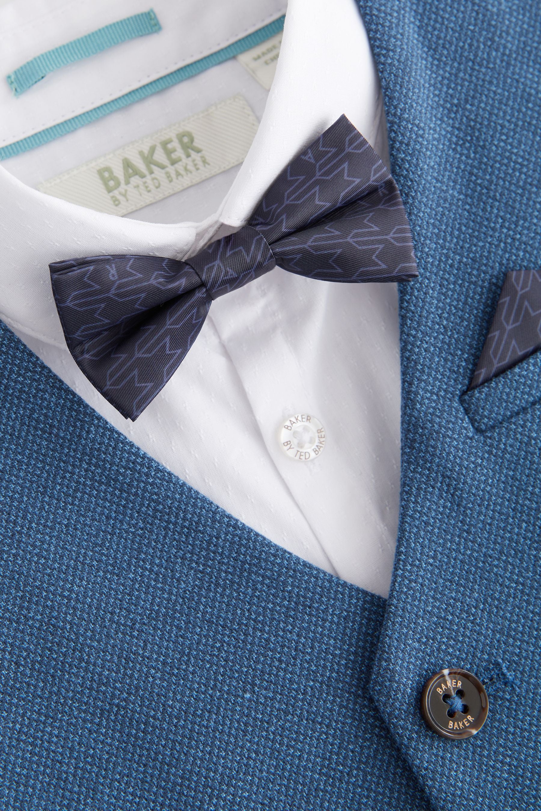 Baker by Ted Baker Waistcoat Shirt And Trousers Set