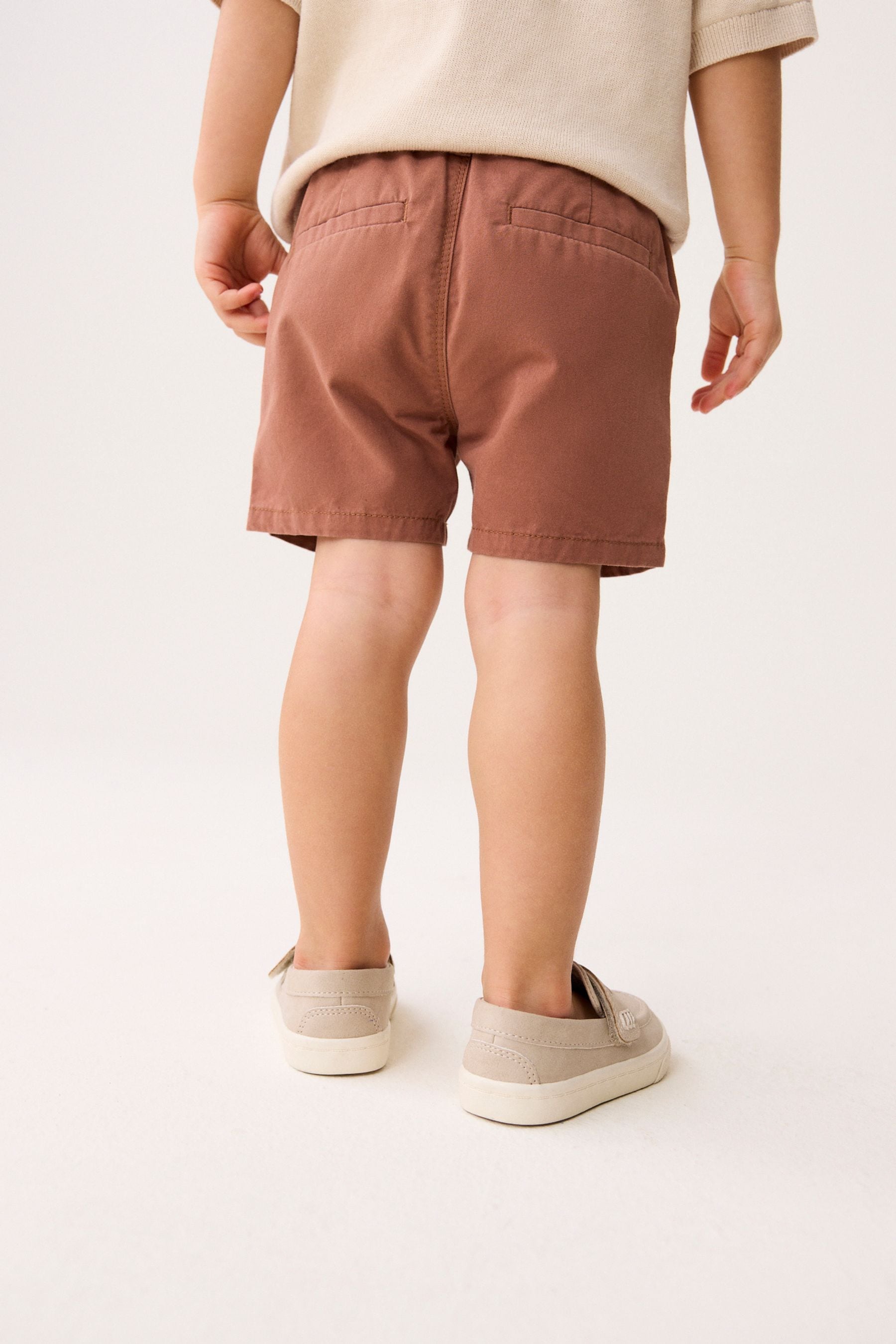 Rust Brown Chinos Shorts (3mths-7yrs)