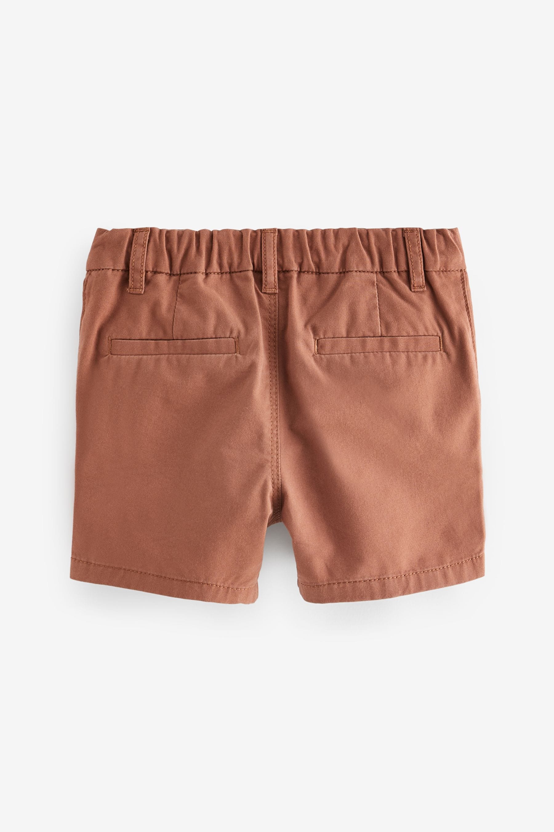 Rust Brown 100% Cotton Chinos Shorts (3mths-7yrs)