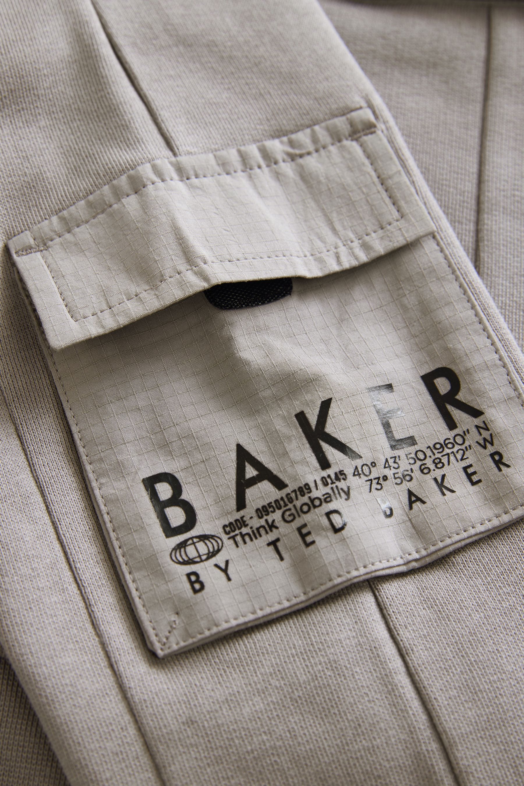 Baker by Ted Baker Grey 100% Cotton Sweatshirt And Joggers Set