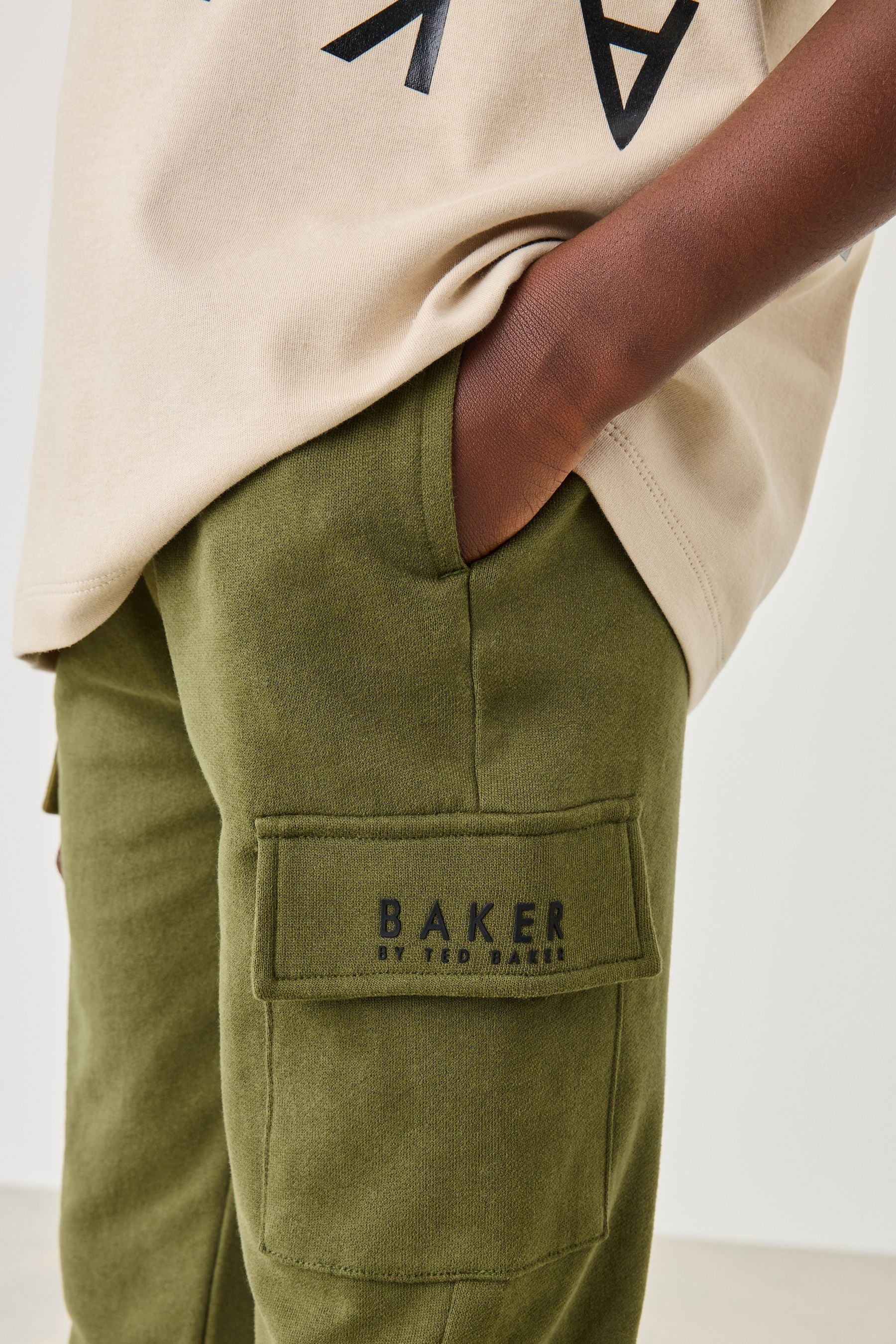 Baker by Ted Baker Graphic 100% Cotton T-Shirt and Joggers Set