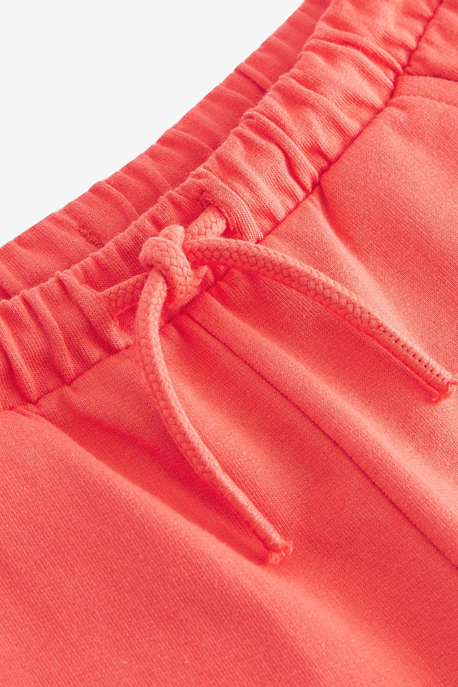 Coral Pink 100% Cotton Jersey Shorts (3mths-7yrs)