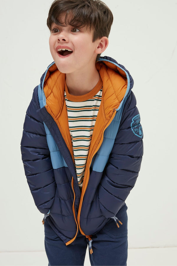 FatFace Navy Padded Jacket