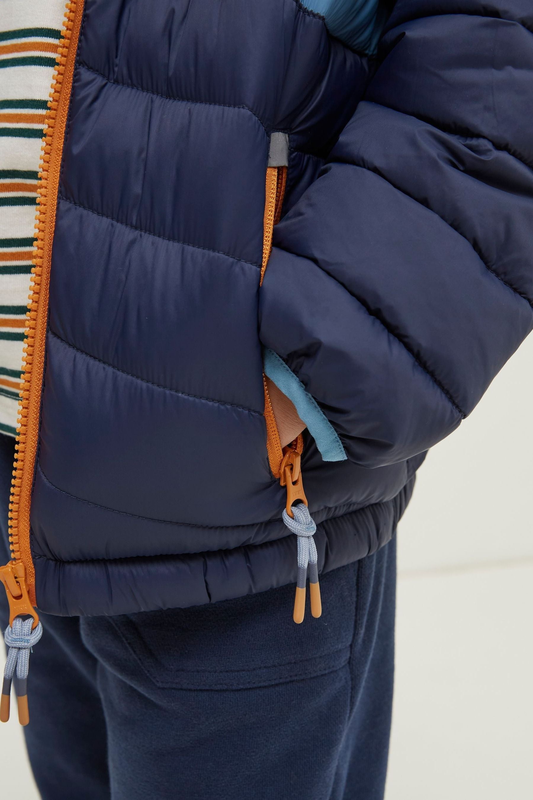 FatFace Navy Padded Jacket