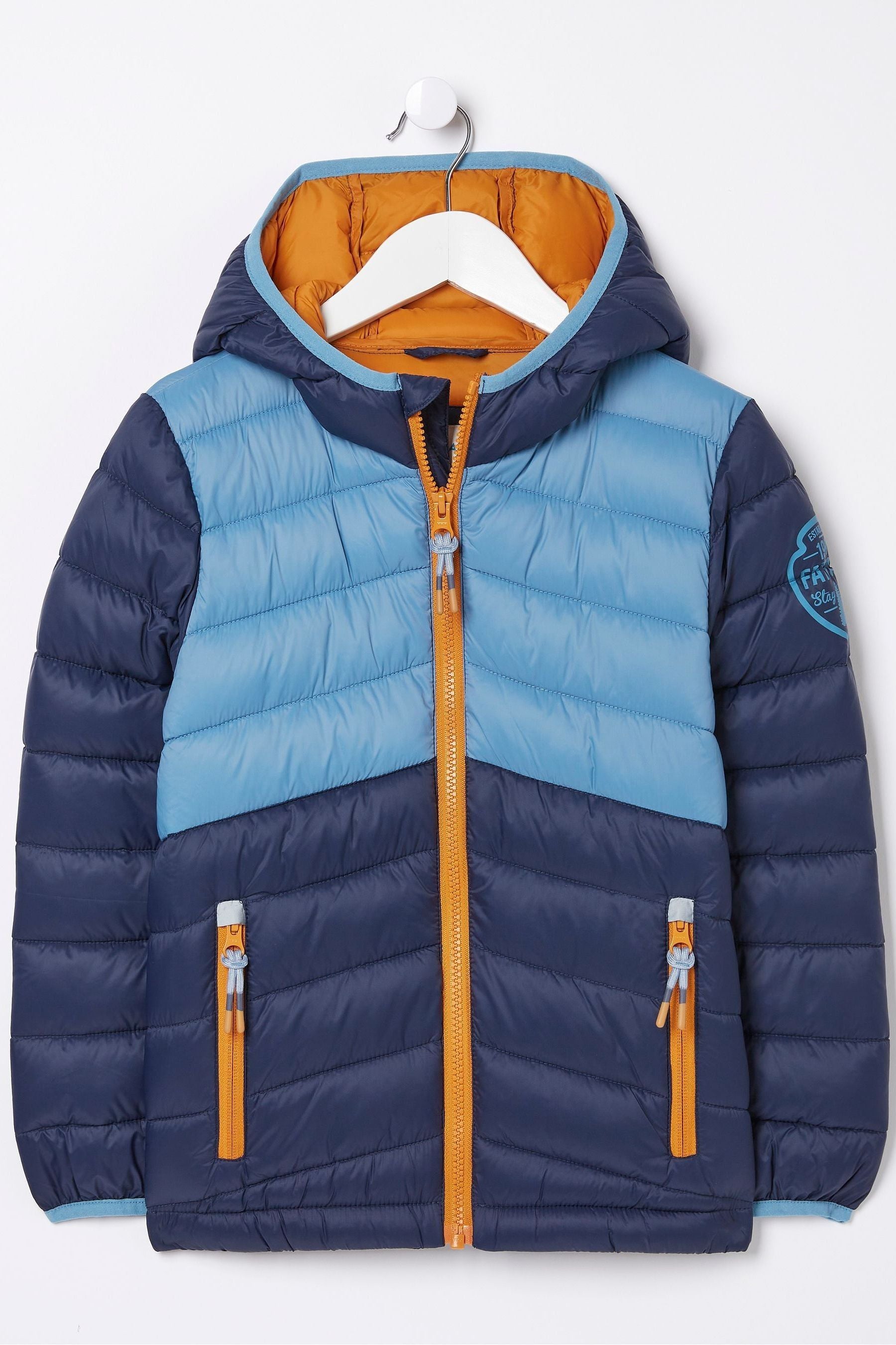 FatFace Navy Padded Jacket