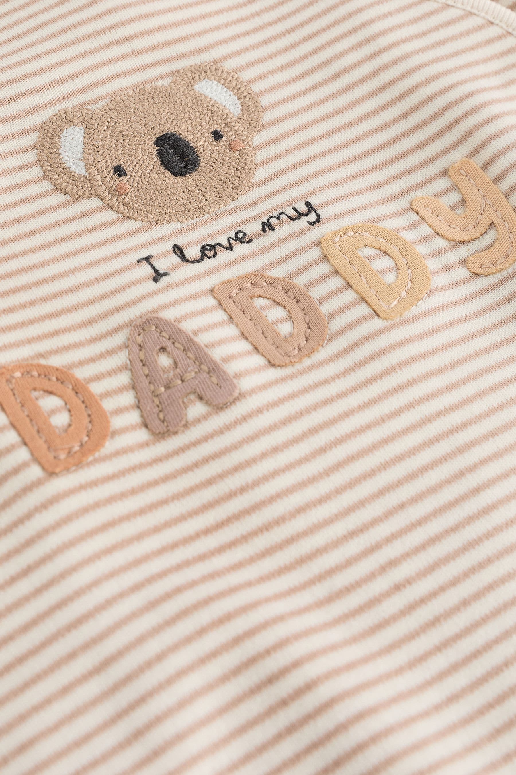 Daddy Neutral Family Sleepsuit (0-18mths)