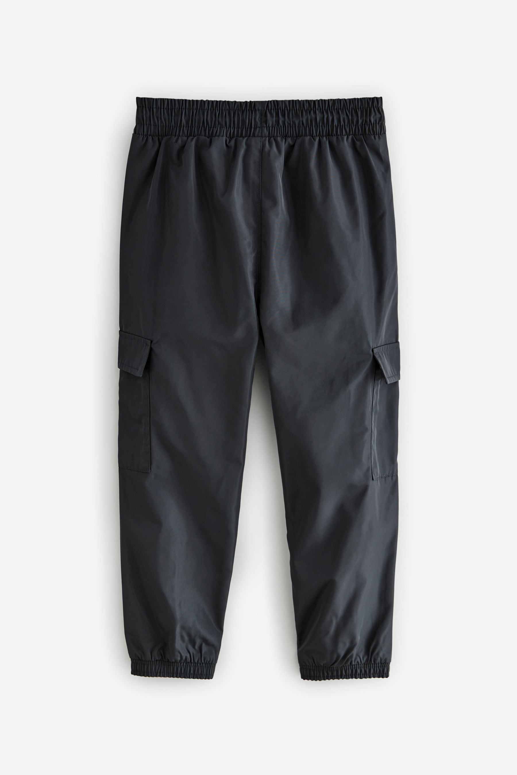 Baker by Ted Baker Nylon Cargo Black Trousers