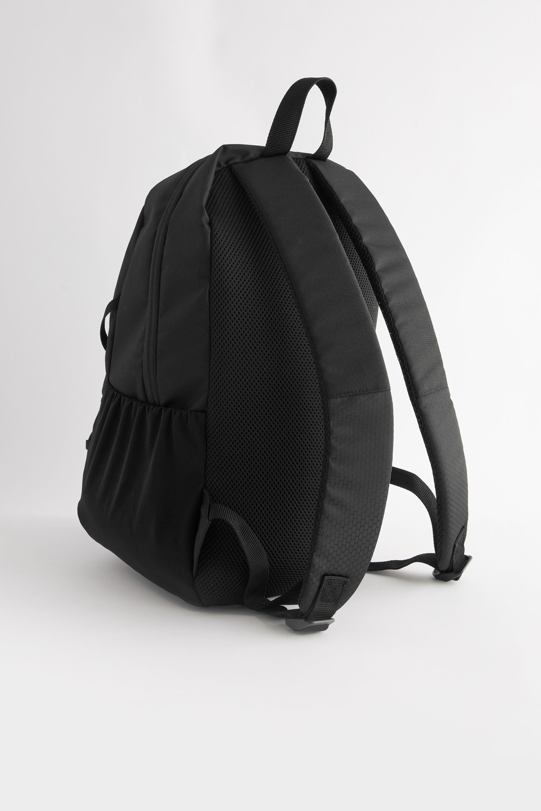 Black Bungee Cord Rucksack