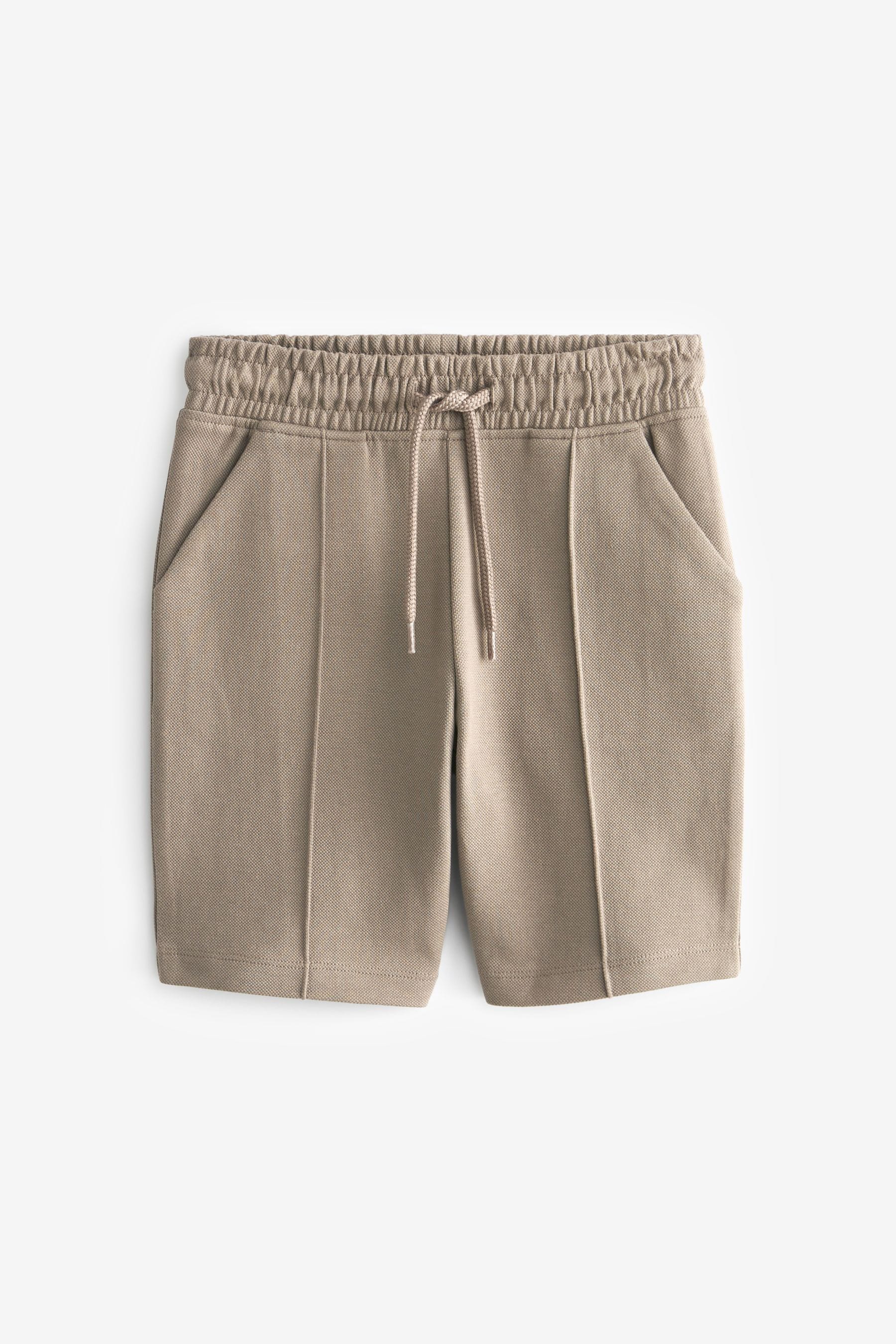 Mink Brown Smart Jersey Shorts (3-16yrs)