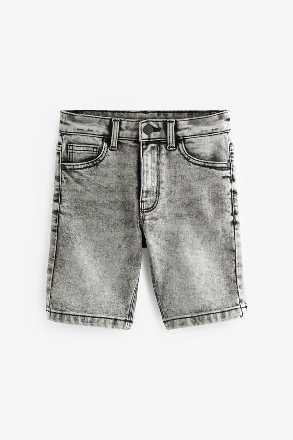 Grey Denim Shorts (3-16yrs)