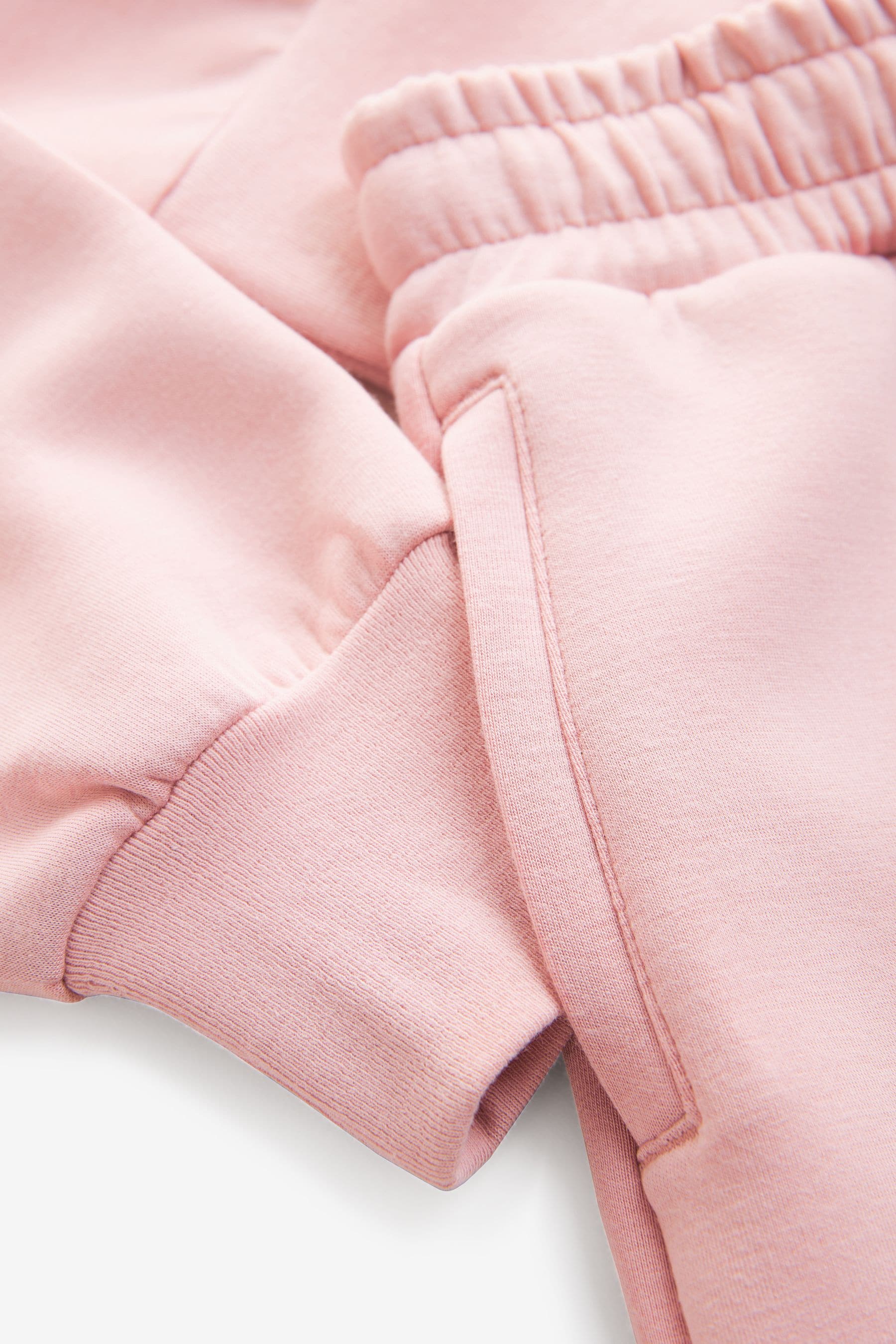 Baker by Ted Baker Pink Cropped Sweater and Jogger Set