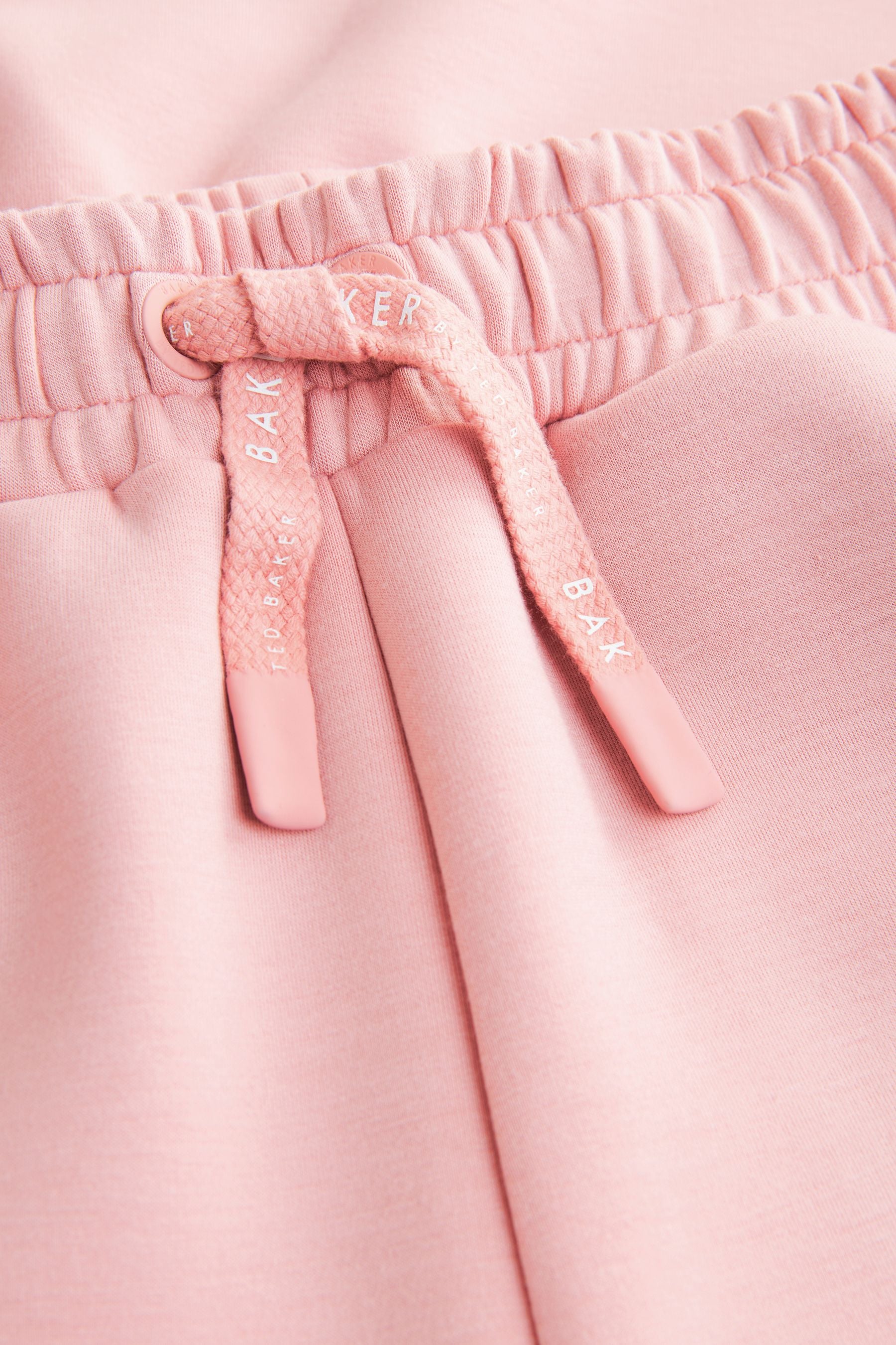 Pink Baker by Ted Baker Pink Cropped Sweater and Jogger Set