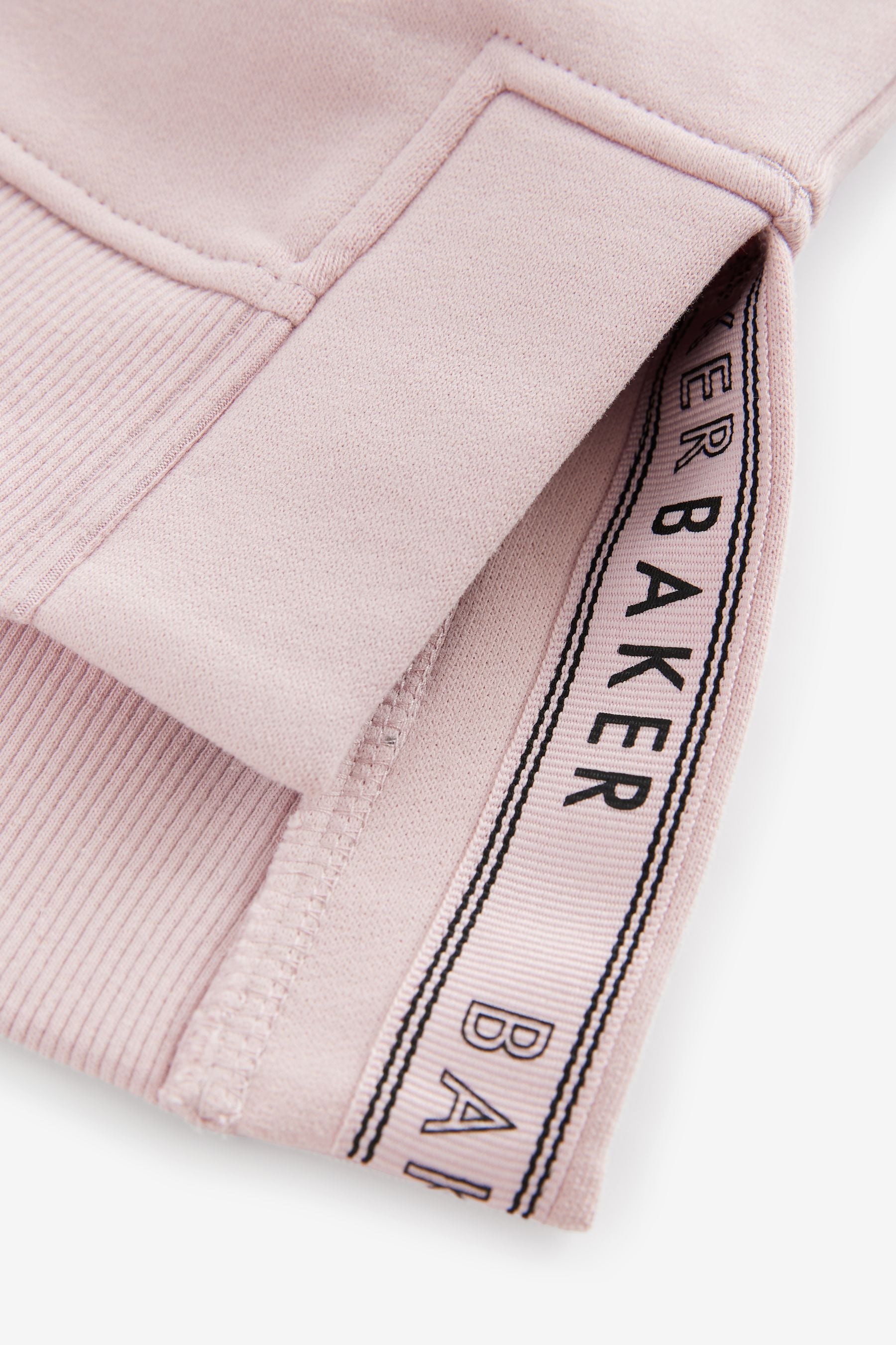 Baker by Ted Baker Pink Zip Neck Sweat Dress