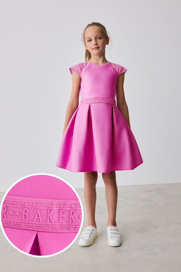 Baker by Ted Baker Mesh Scuba Dress