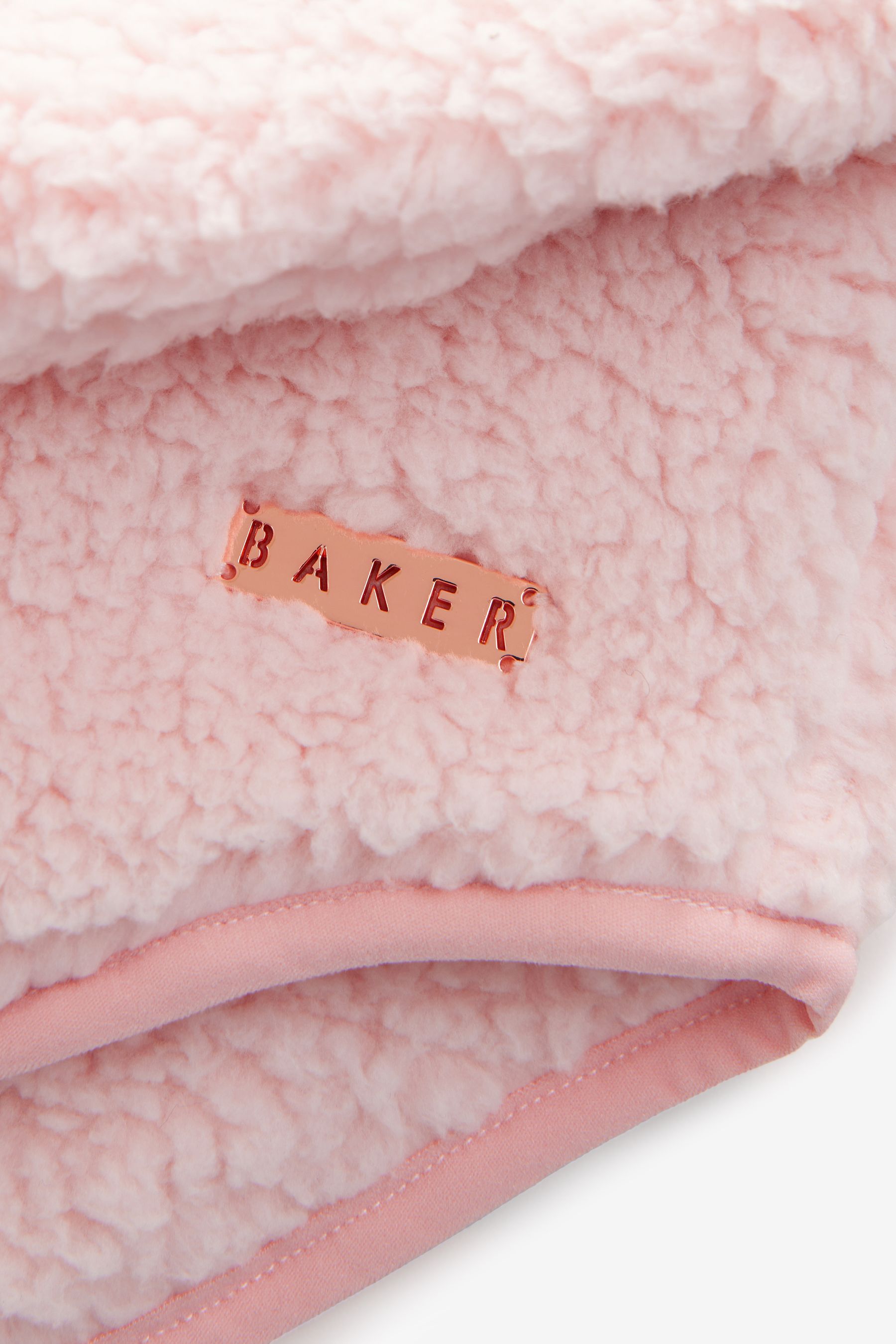 Baker by Ted Baker Zip Through Hooded Fleece Jacket