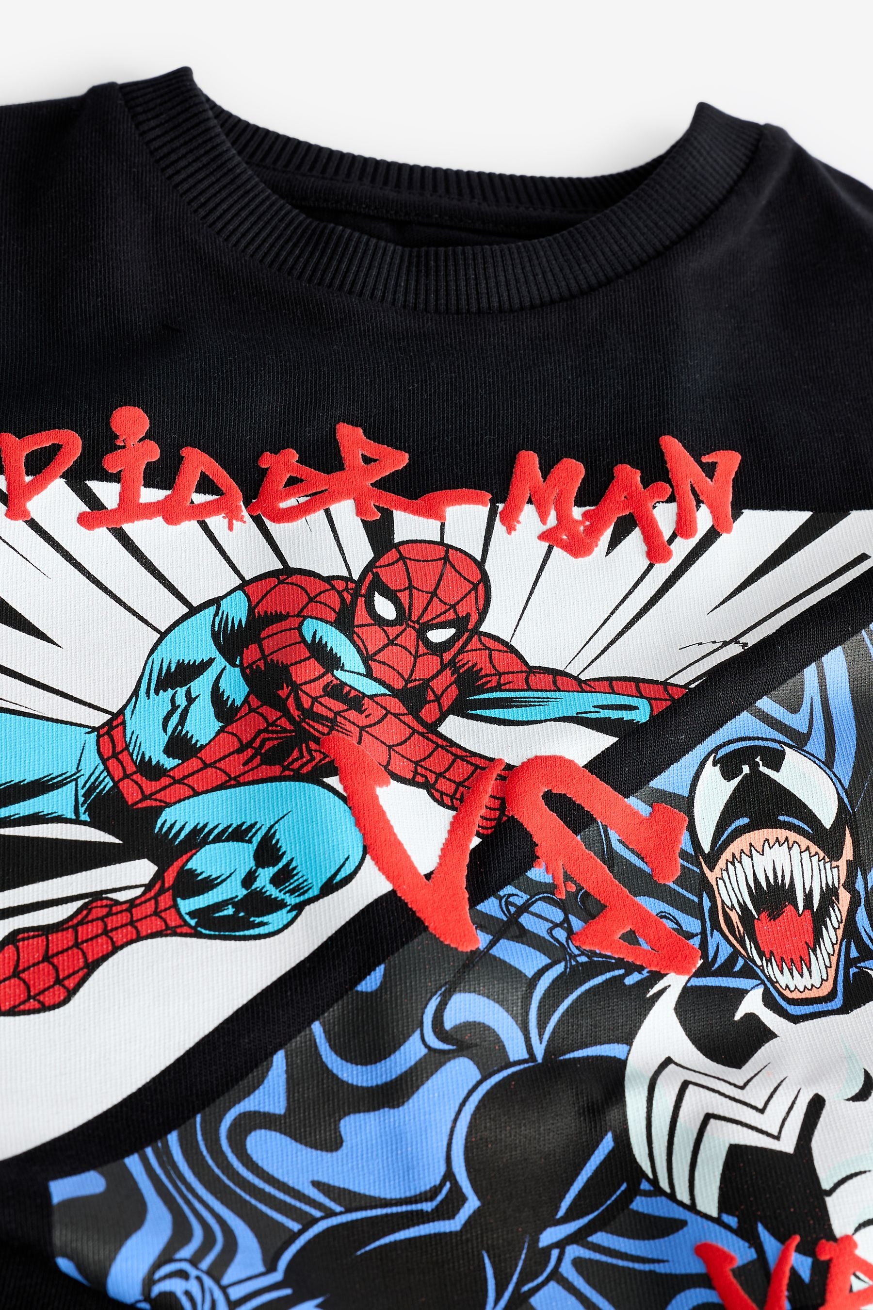 Venom Black Spider-Man Short Sleeve T-Shirt (3-16yrs)