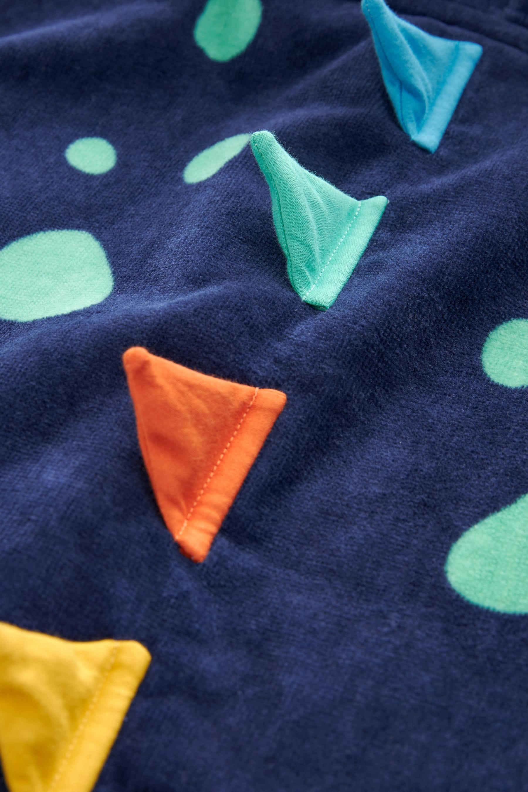 Navy Poncho Beach Towel (9mths-6yrs)