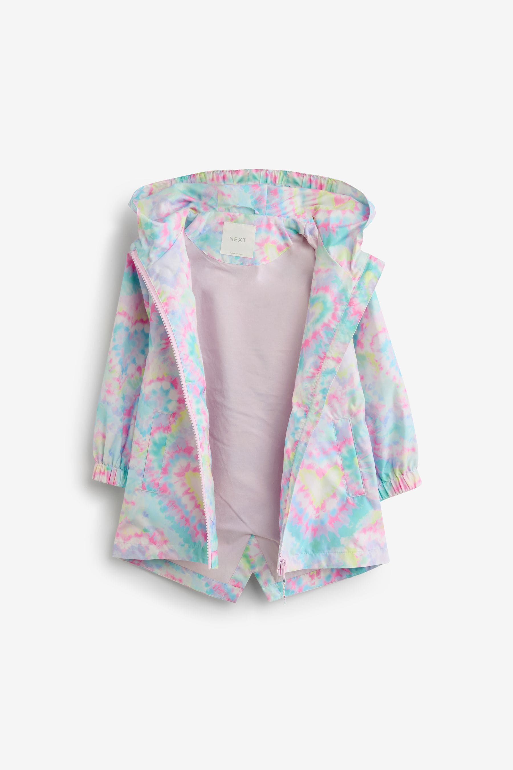 Pastel Heart Shower Resistant Printed Cagoule (3mths-7yrs)