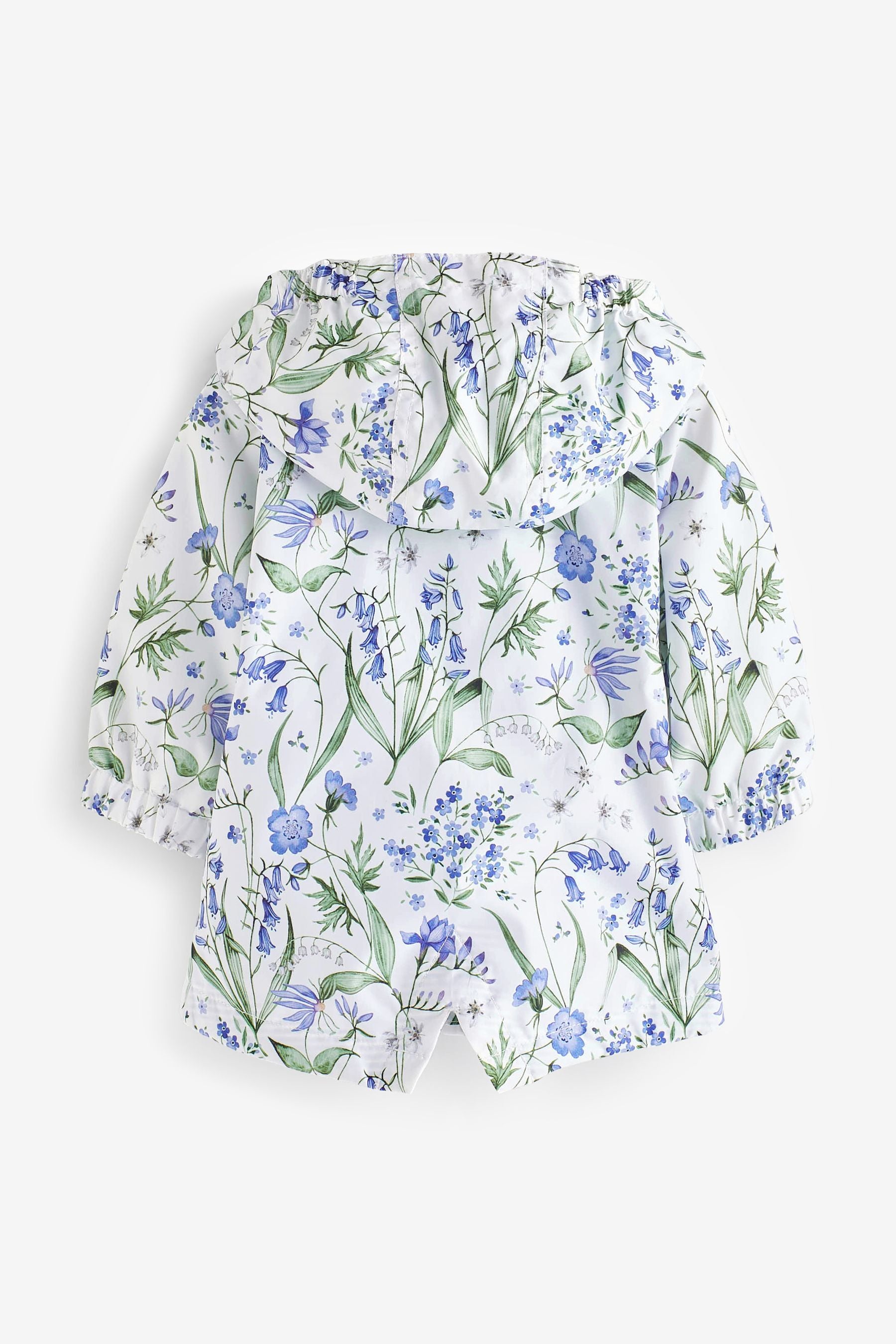 Blue Shower Resistant Printed Cagoule (3mths-7yrs)