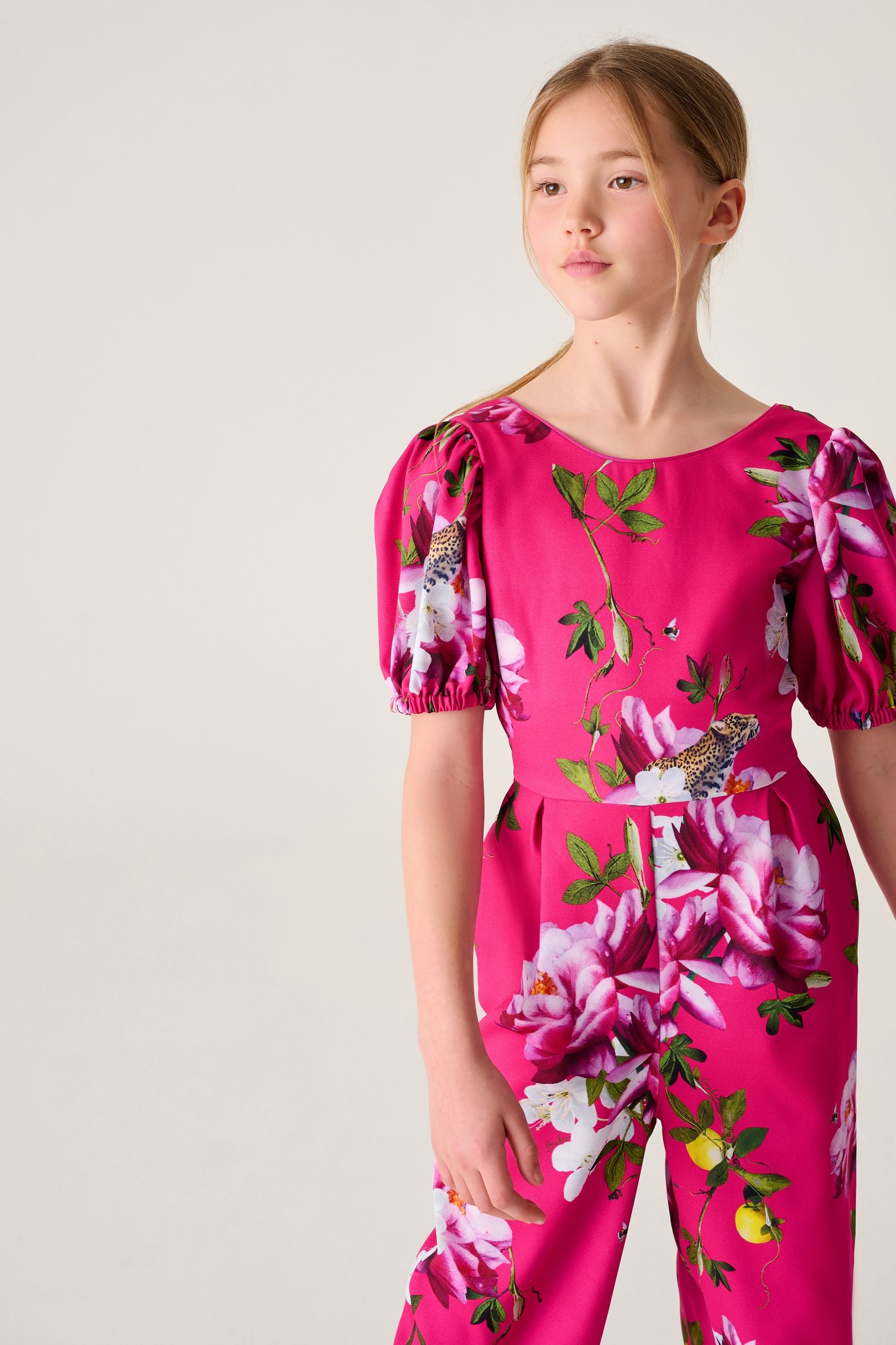 Pink Baker by Ted Baker Pink Floral Jumpsuit