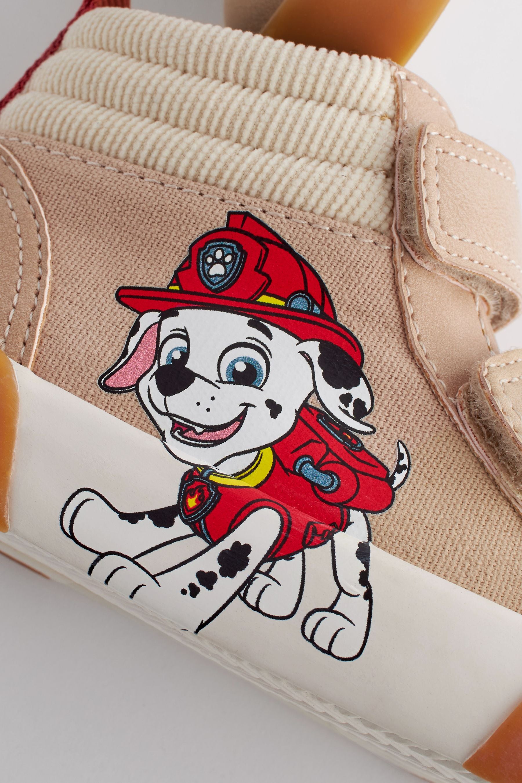 PAW Patrol Cream Standard Fit (F) Warm Lined Touch Fastening Boots