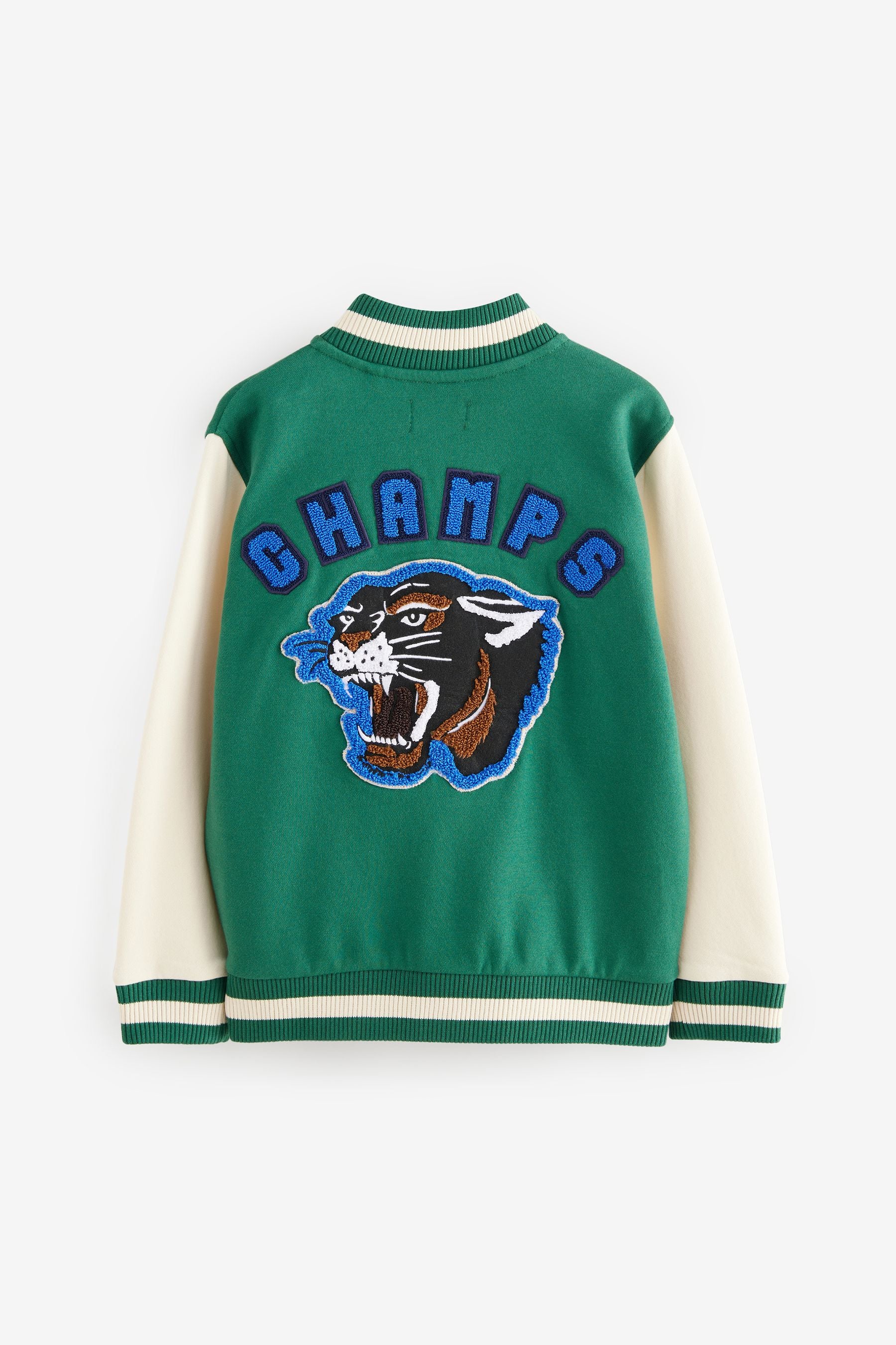 Green Varsity Bomber Jacket (3-16yrs)