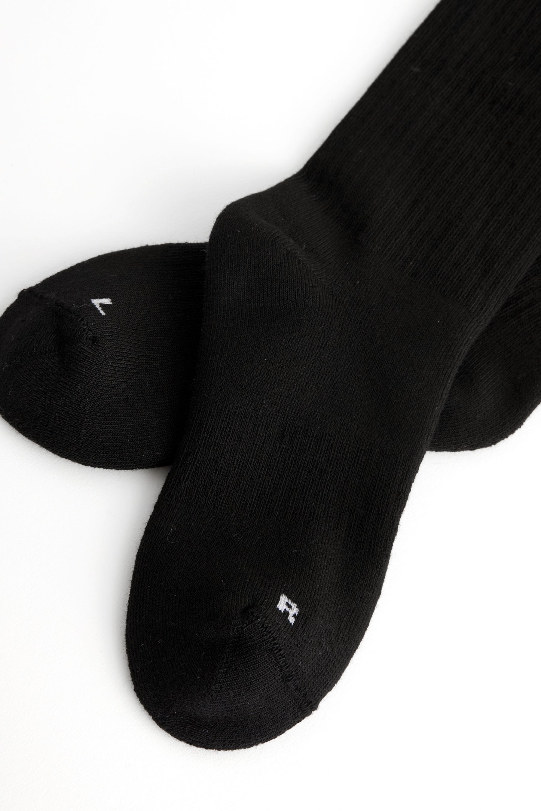 Black Football Socks