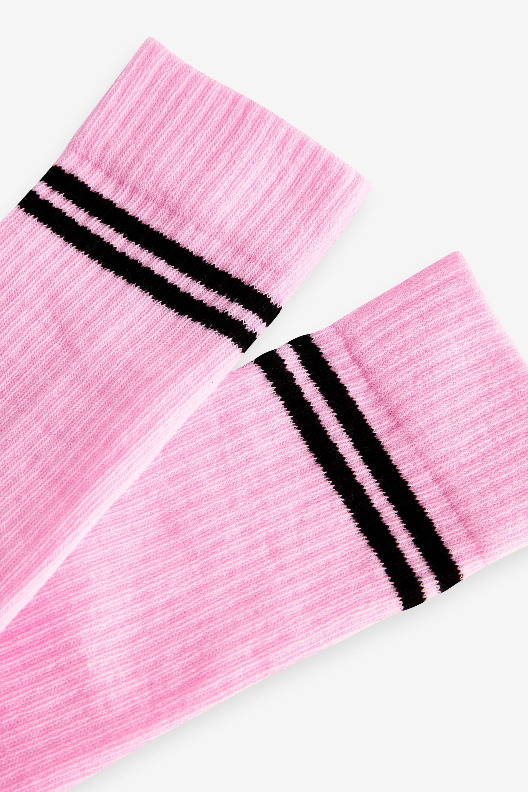 Pink Football Socks