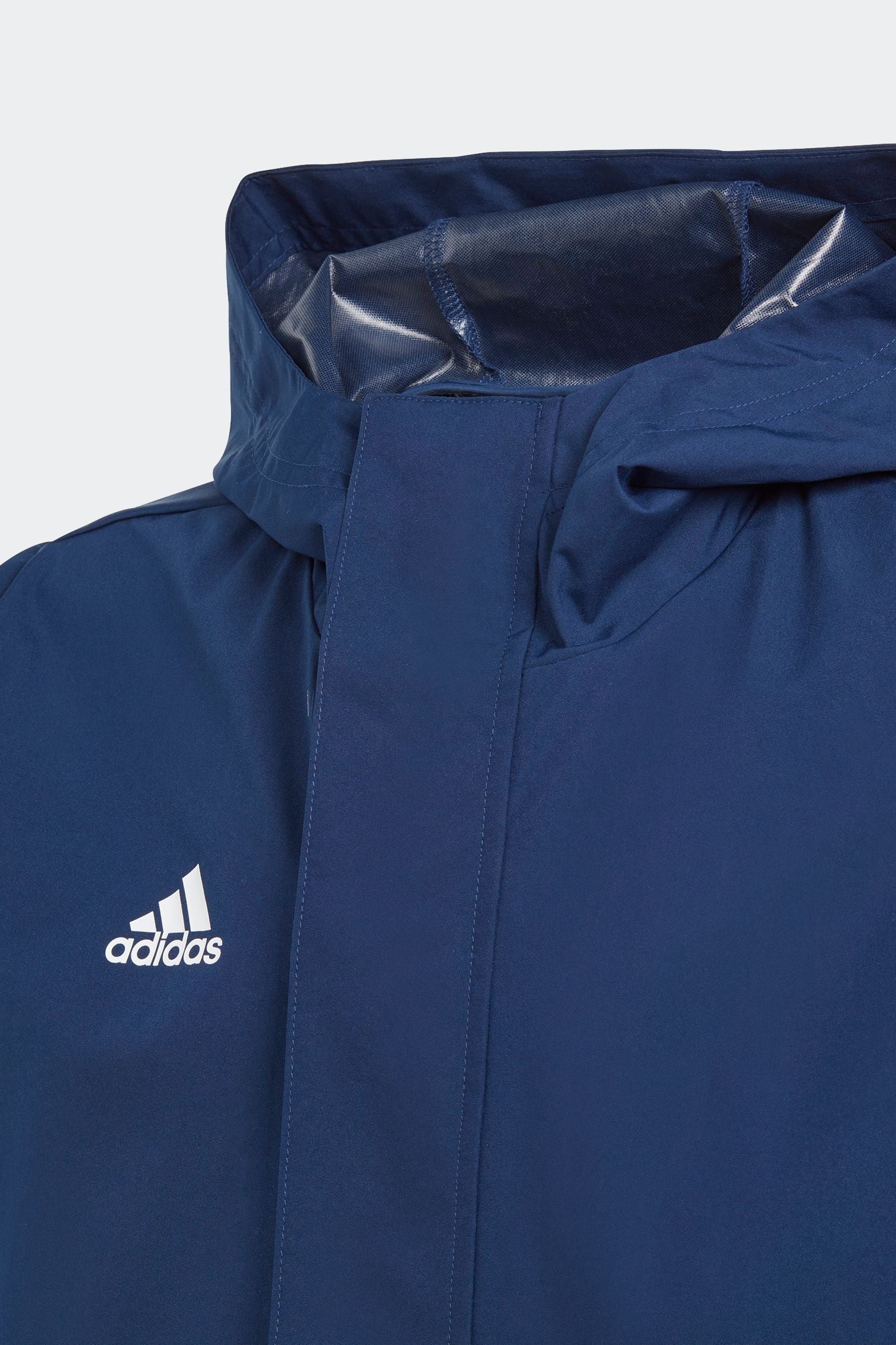 adidas Navy Entrada Rain Jacket