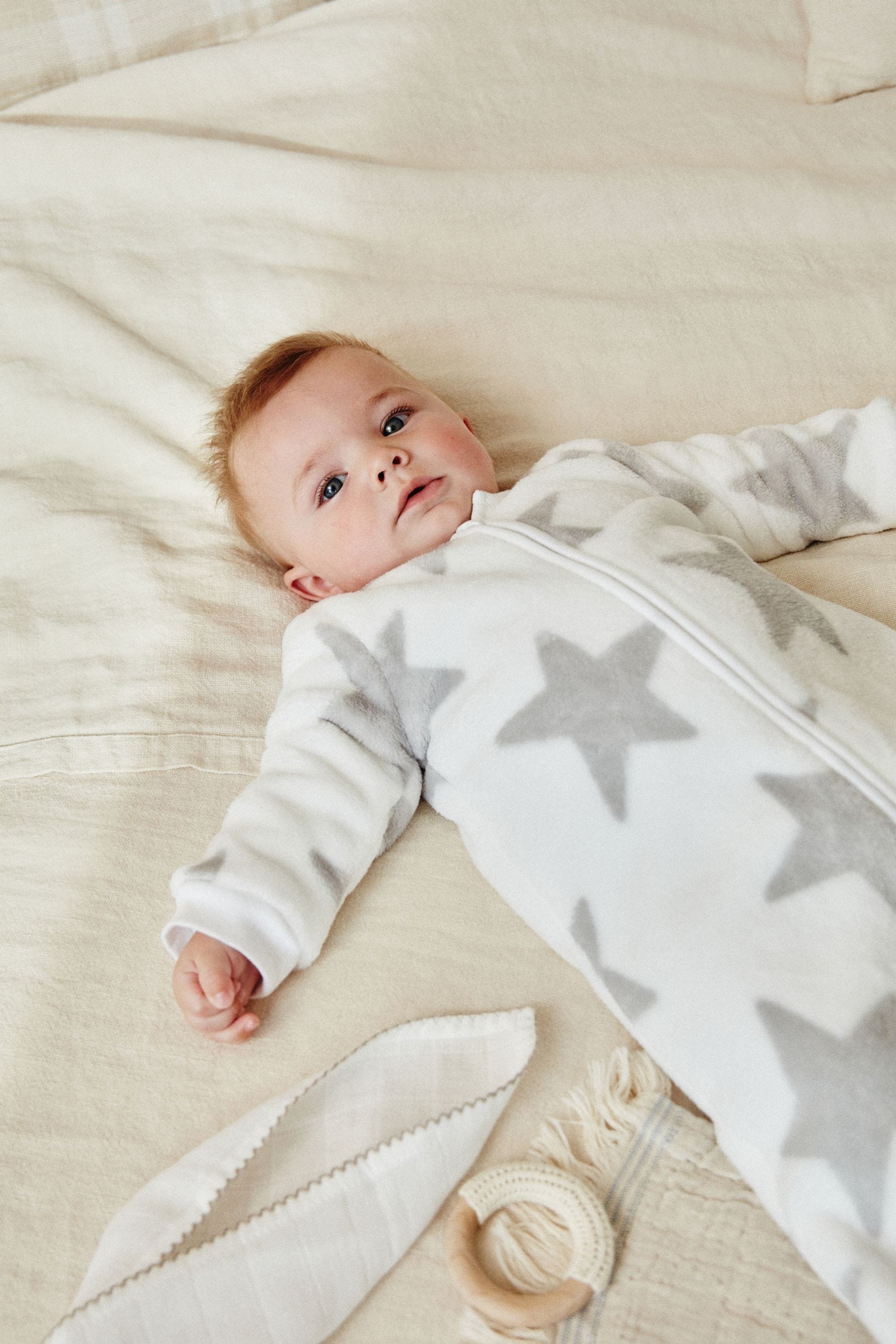 White Star 2.5 Tog Baby Fleece Long Sleeve Sleep Bag