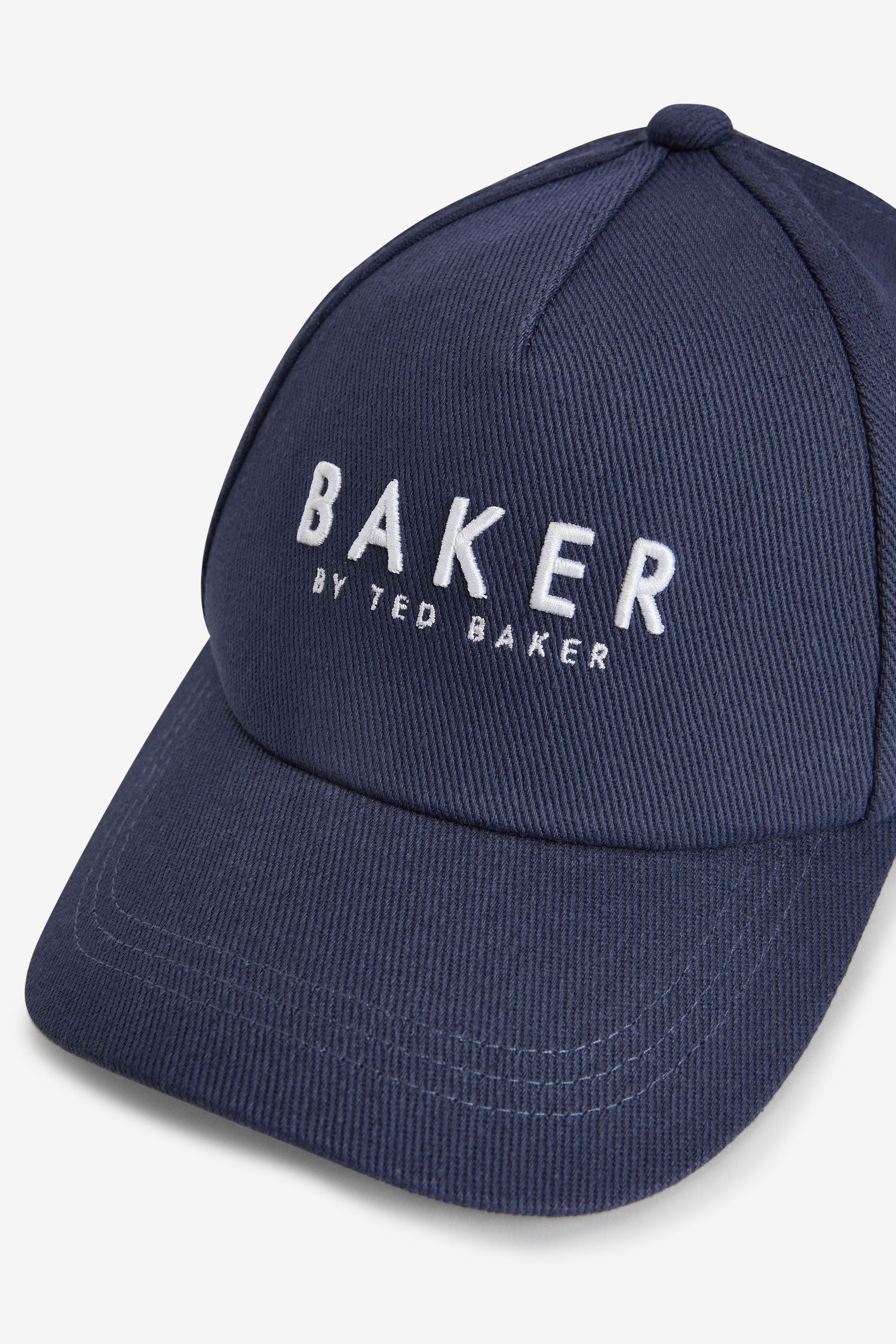 Navy Baker by Ted Baker Boys Navy Twill Baseball Cap