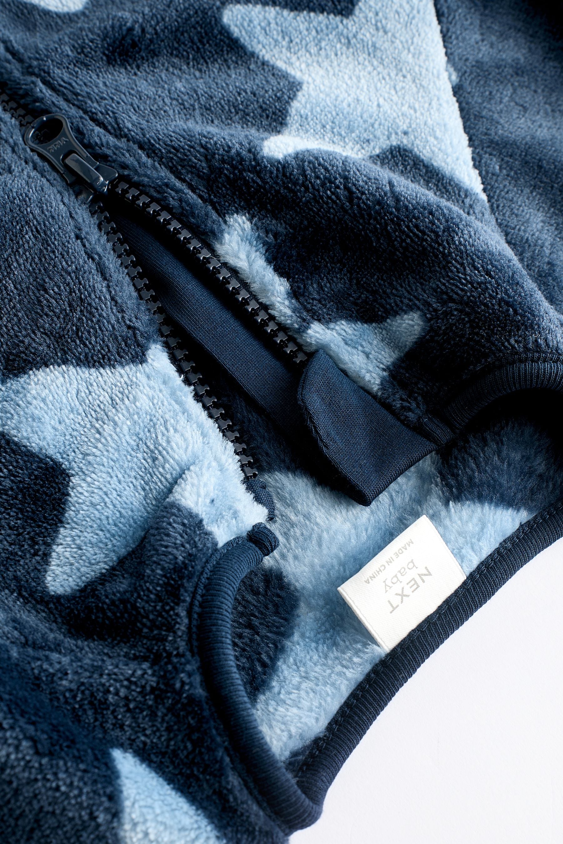 Blue Star Fleece Sleepsuit