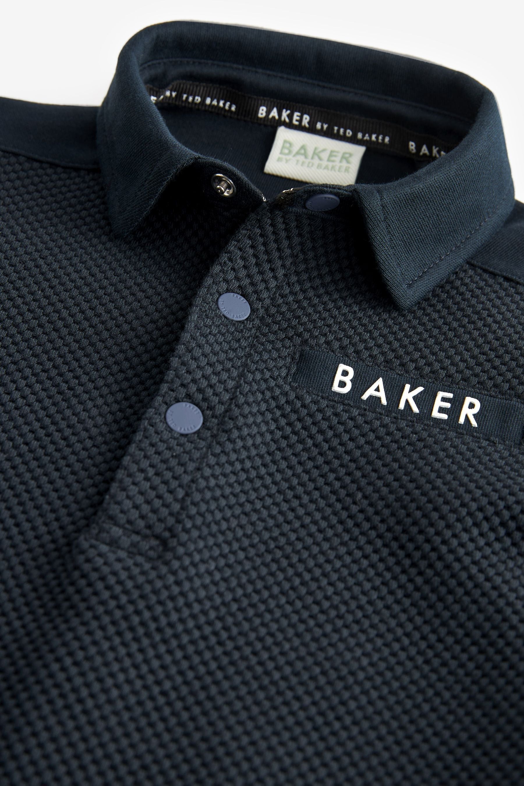 Baker by Ted Baker Textured Polo Shirt and Trousers Set