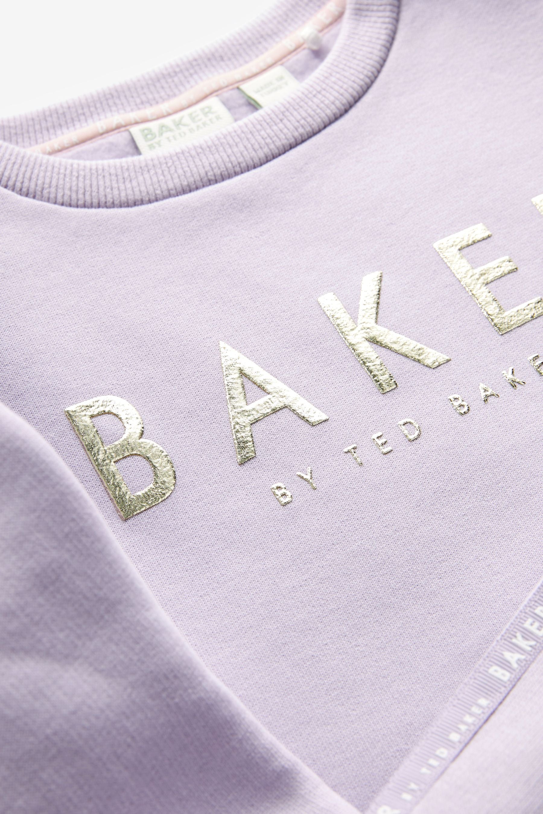 Baker by Ted Baker 100% Cotton Bow Sweater & Joggers Set