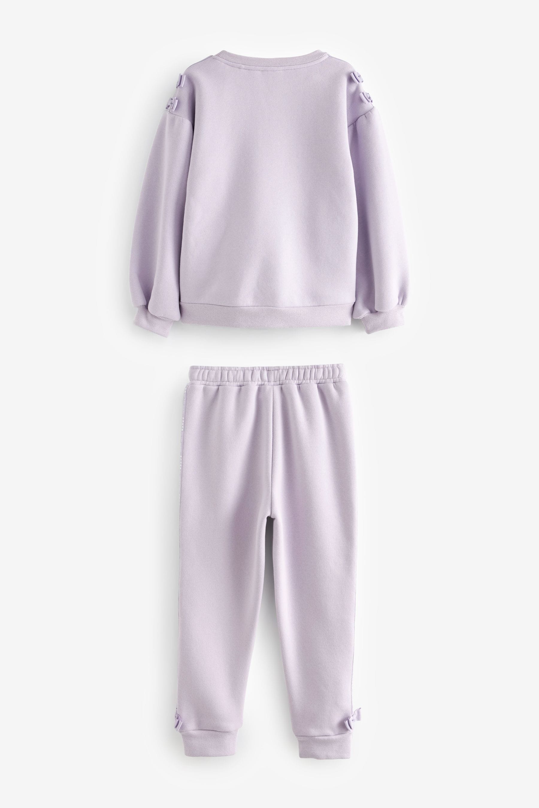 Baker by Ted Baker 100% Cotton Bow Sweater & Joggers Set