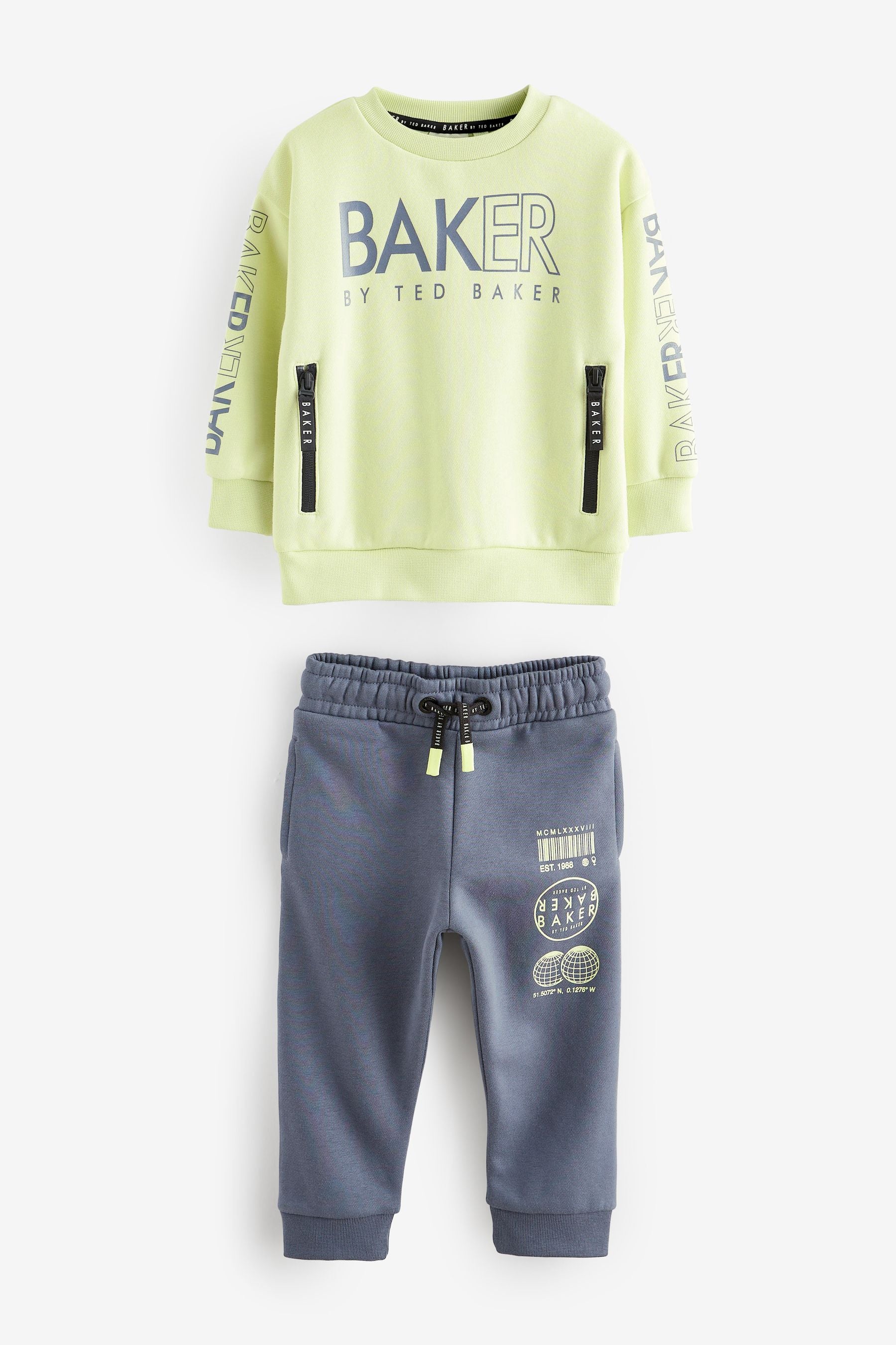 Baker by Ted Baker (0-6yrs) Letter Sweater and Jogger Set