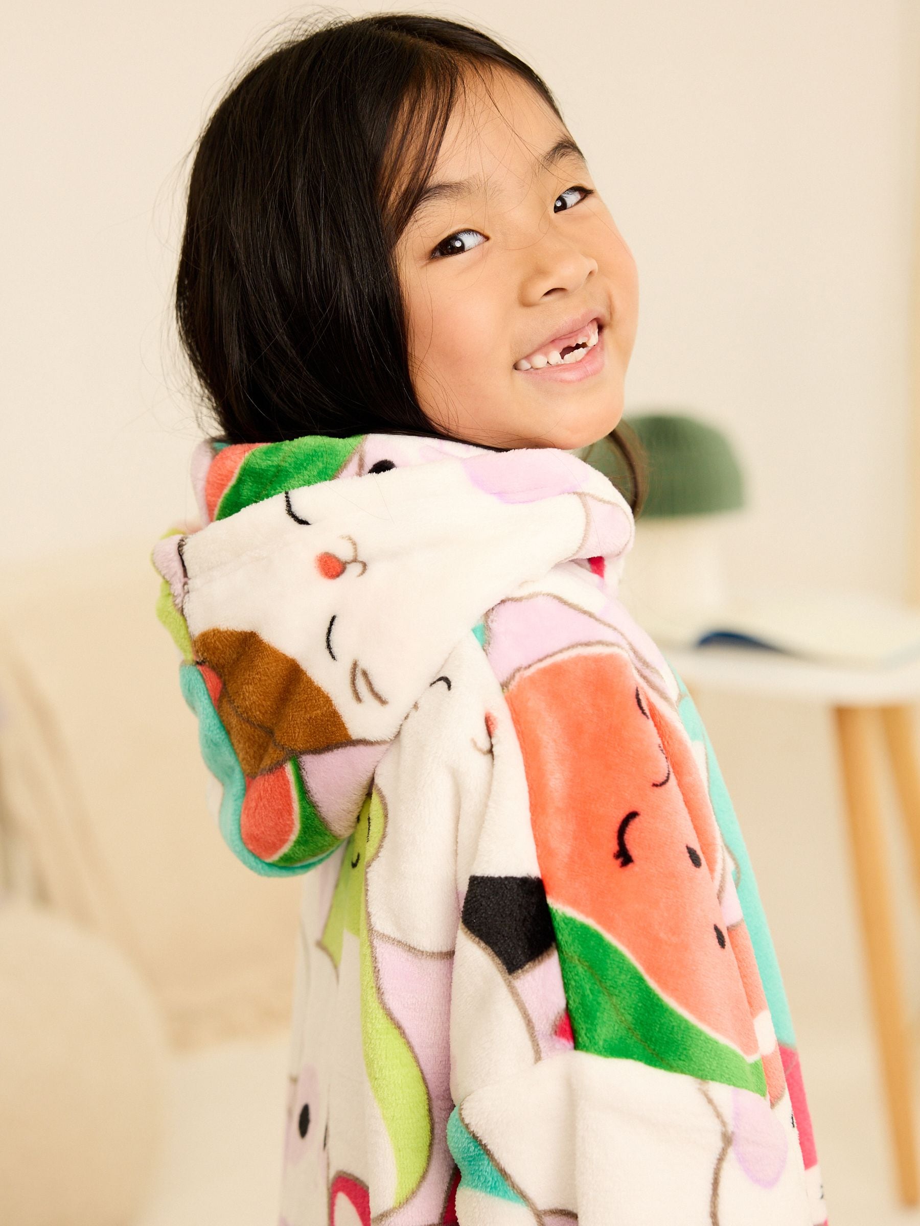 License Squishmallows Hooded Blanket (5-16yrs)