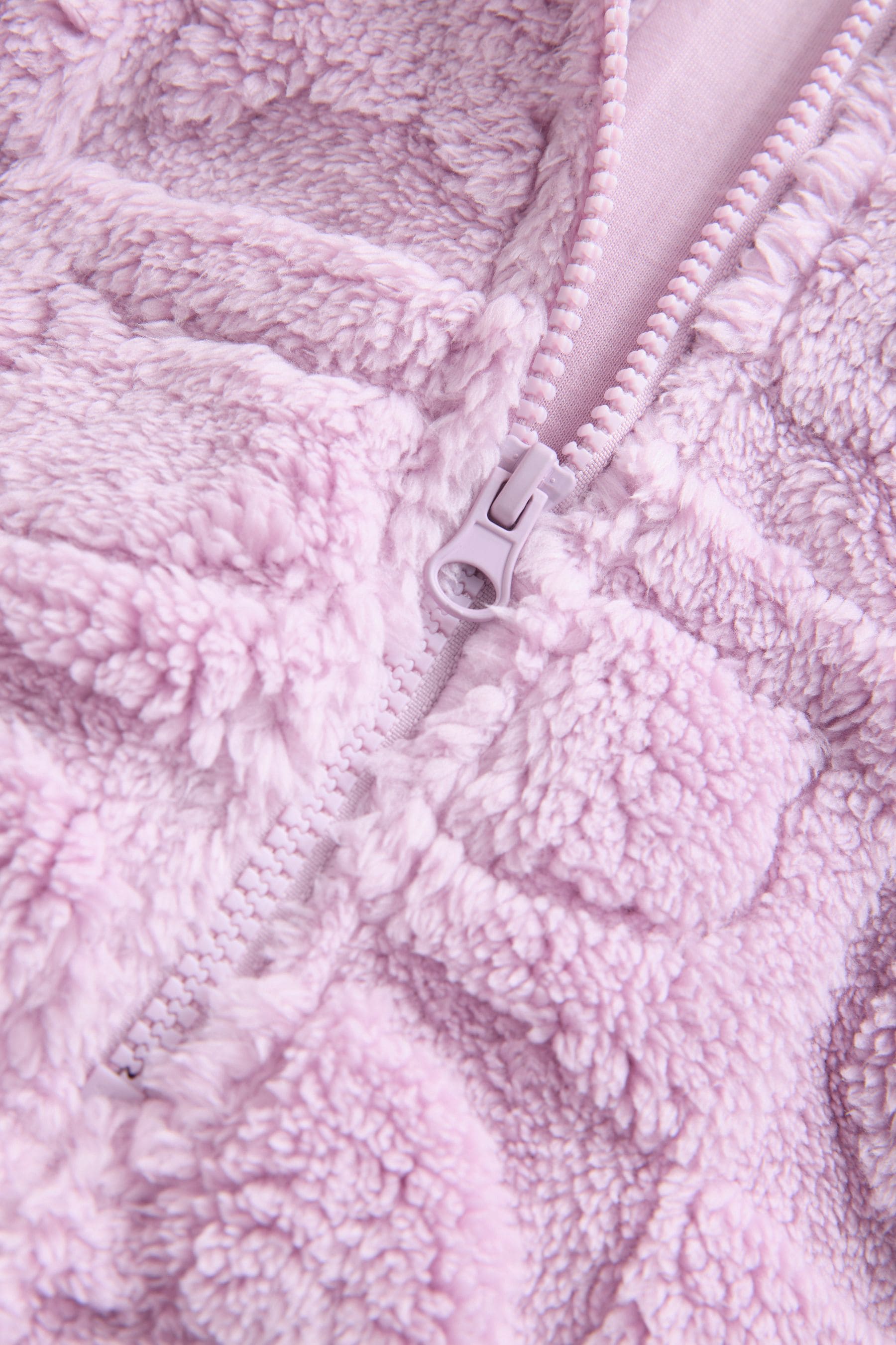 Lilac Purple Cat Fleece All-In-One (1.5-16yrs)