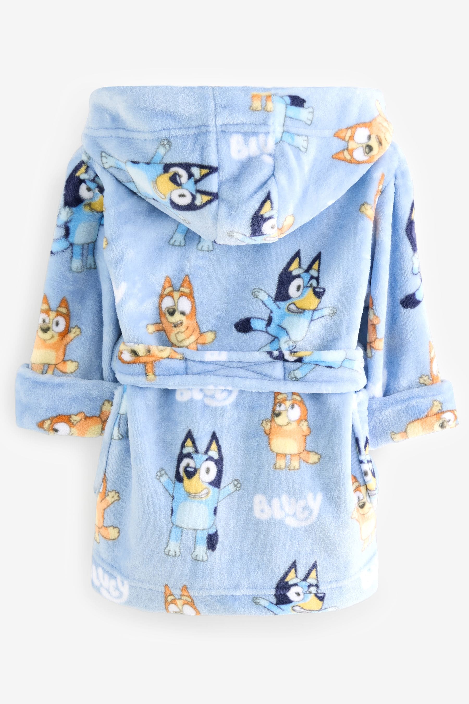 Blue Bluey License Fleece Dressing Gown (9mths-8yrs)